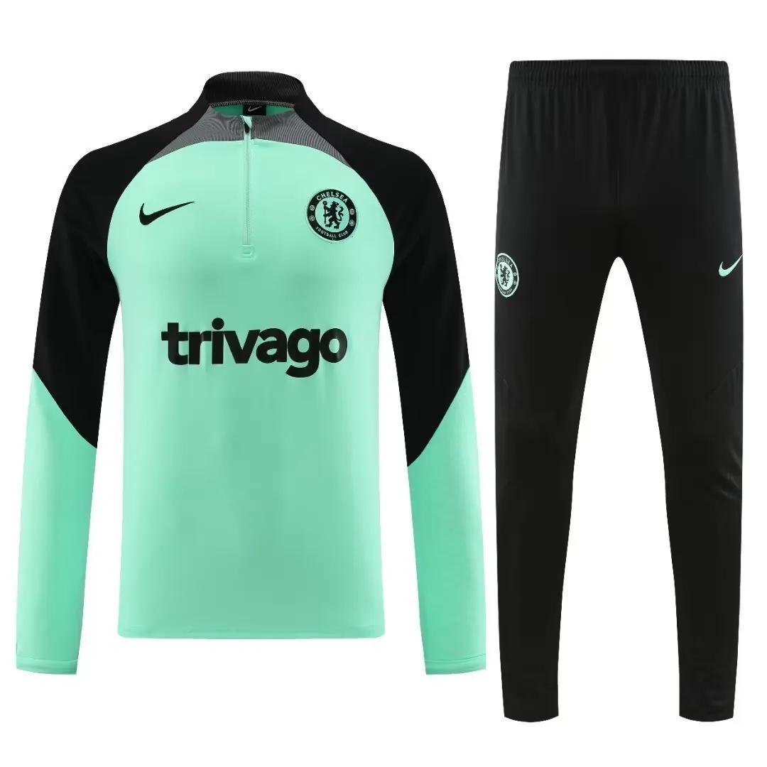 23-24 Chelsea Long Sleeve Training Suit Yupoo 3