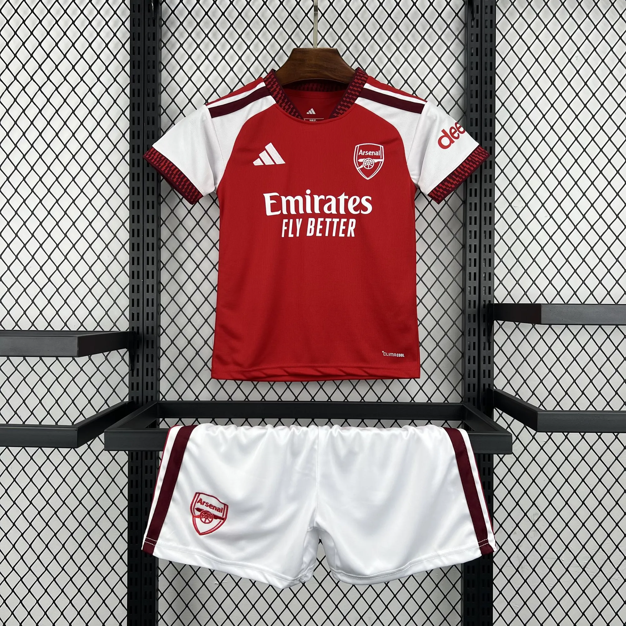 26-27 Arsenal Home Kid Kits Youth Football Apparels AAAAJersey Supply Yupoo 7 2