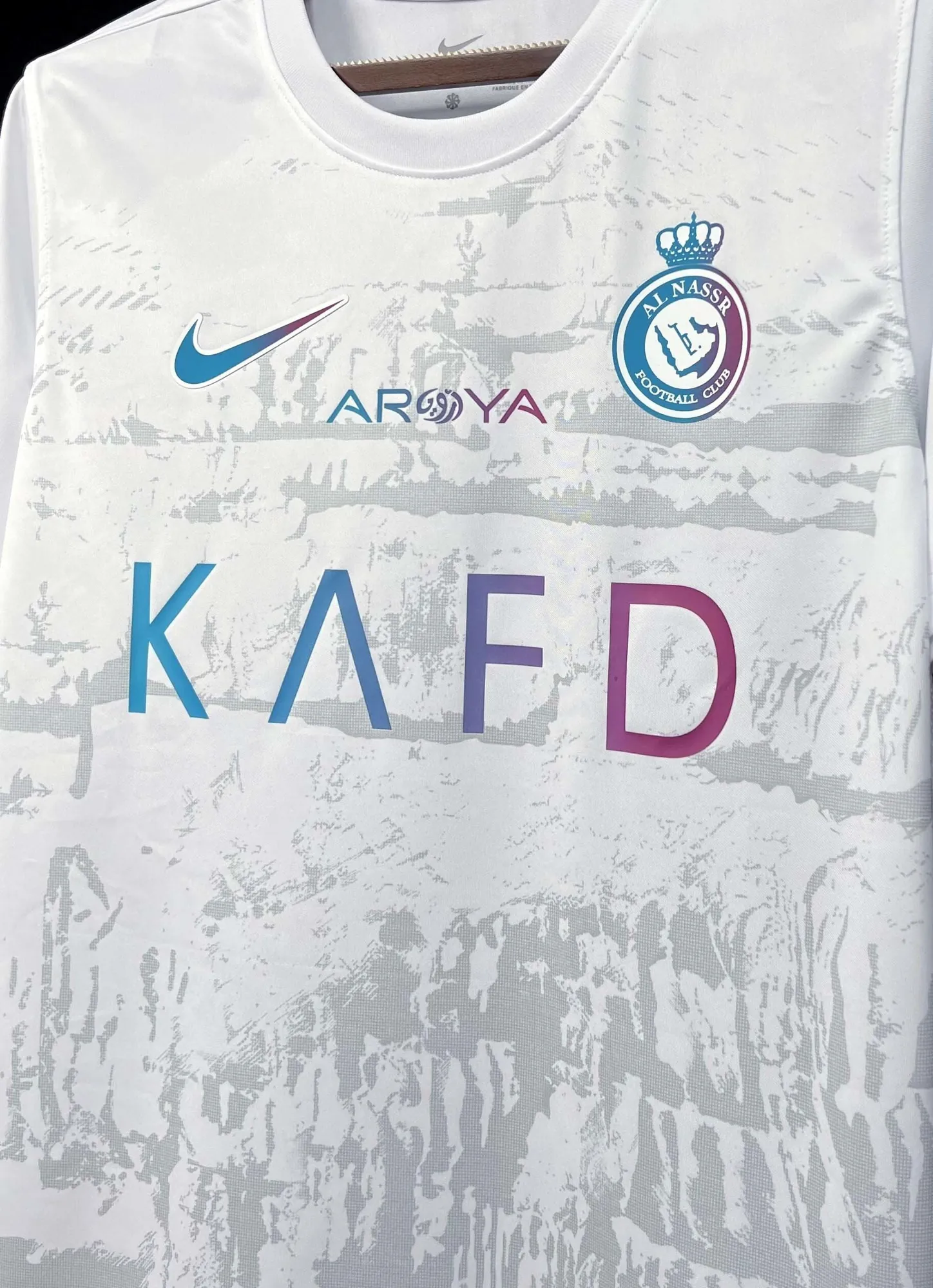23-24 Al-Nassr third away white jersey Best Soccer Jersey 4