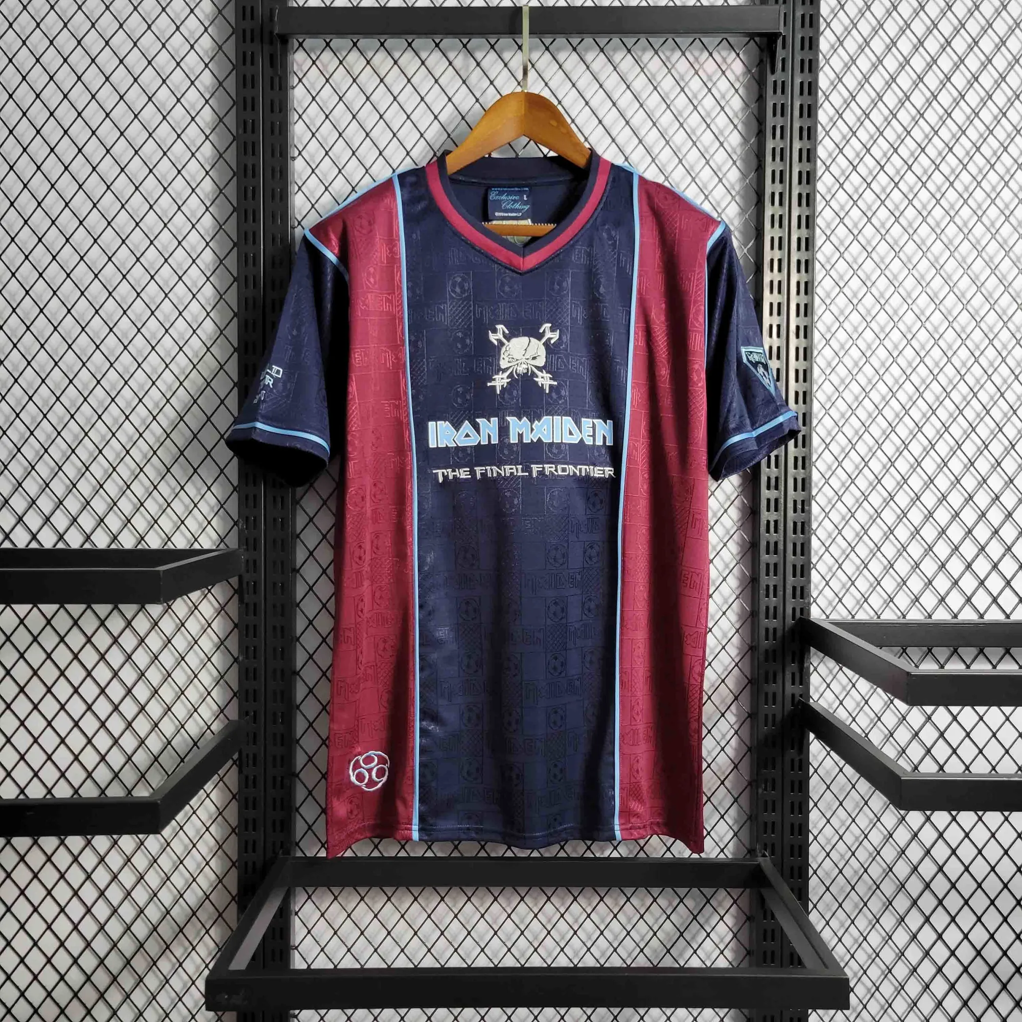 11-12 West Ham Iron Maiden Home Retro Kit Vintage Shirt Sport AAAAJersey Yupoo 7