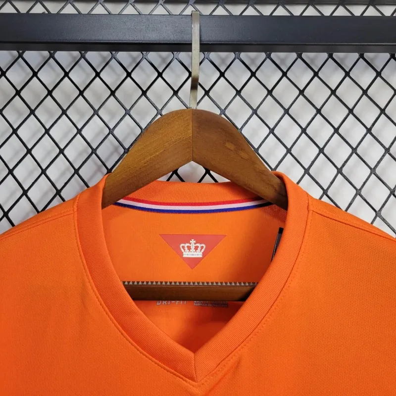 2014 Netherlands Home Retro Kit Vintage Shirt Soccer AAAAJersey Yupoo 4