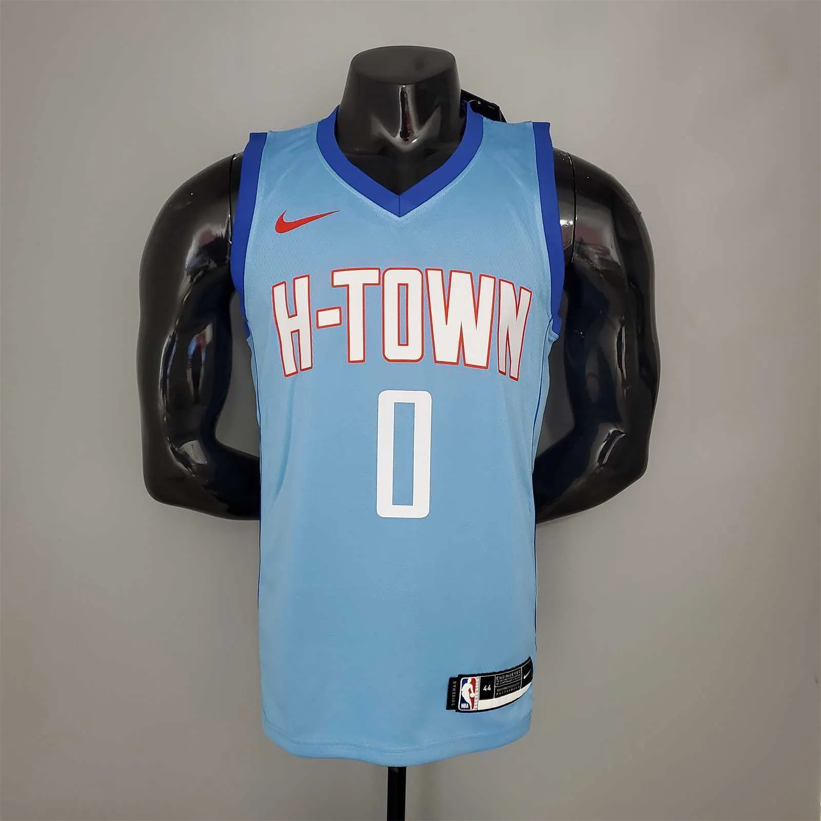 WESTBROOK#0 2021 Rockets City Edition Blue 9