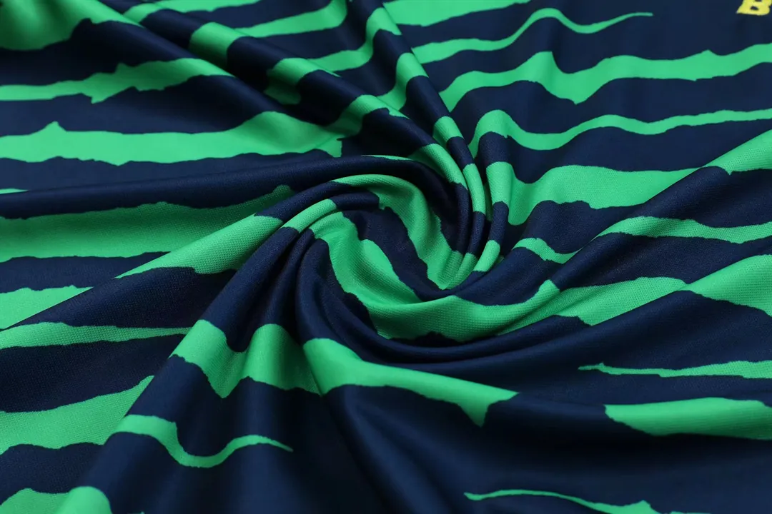 2022 Brazil Training Jersey Green 7