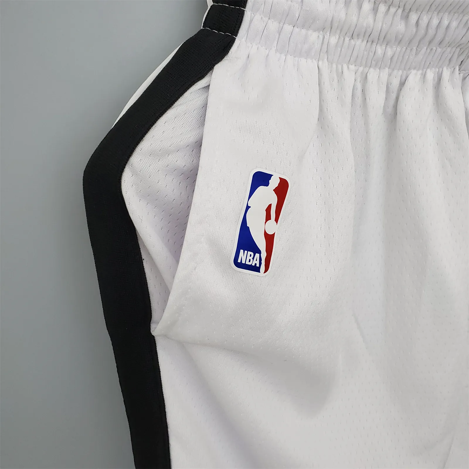 Nets White Shorts 2