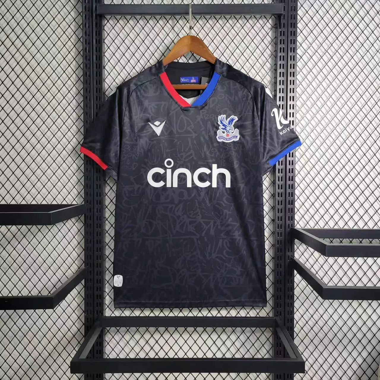 23-24 Crystal Palace Second Away S-4XL Cheap Soccer Jerseys 9