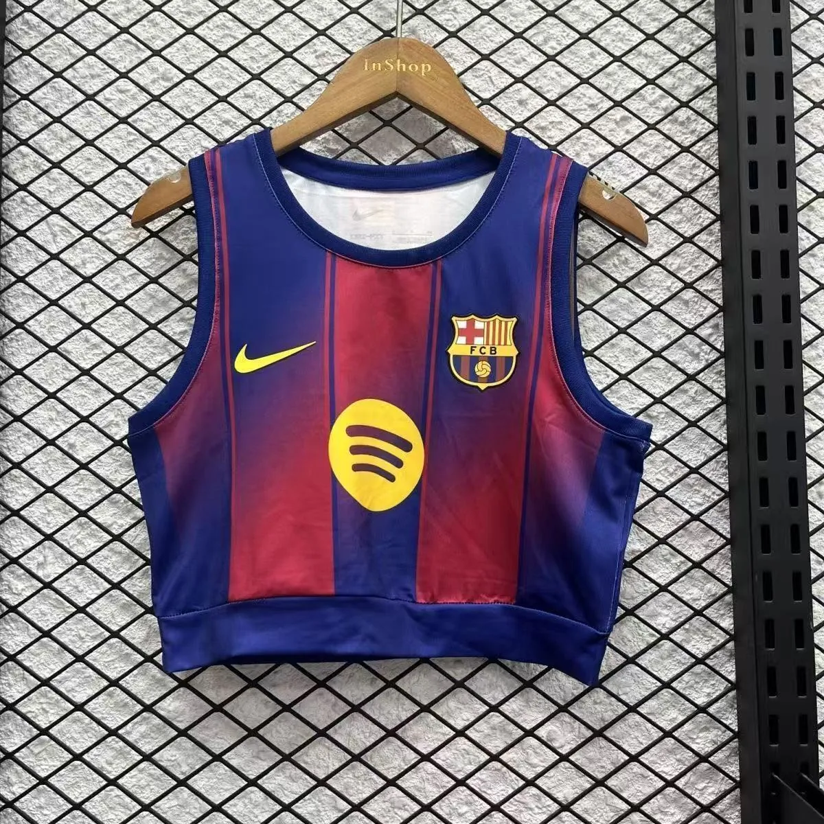 25-26 Barcelona Home Women Yoga Vest Football Sino Kit AAAAJersey Supply Yupoo 2