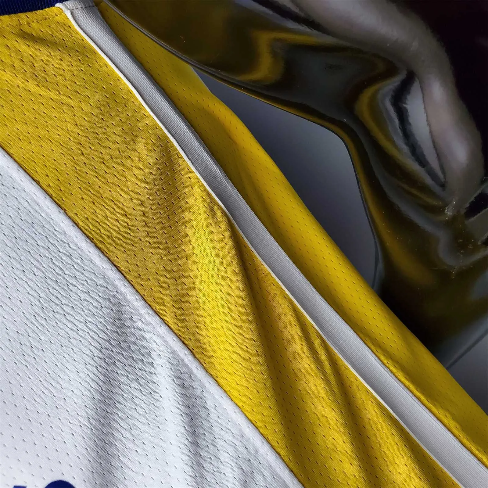 75th Anniversary Curry#2974 Warriors White 4