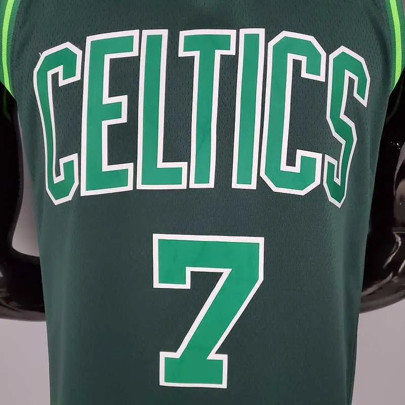 2021 BROWN#7 Celtics Bonus Edition Dark Green 2