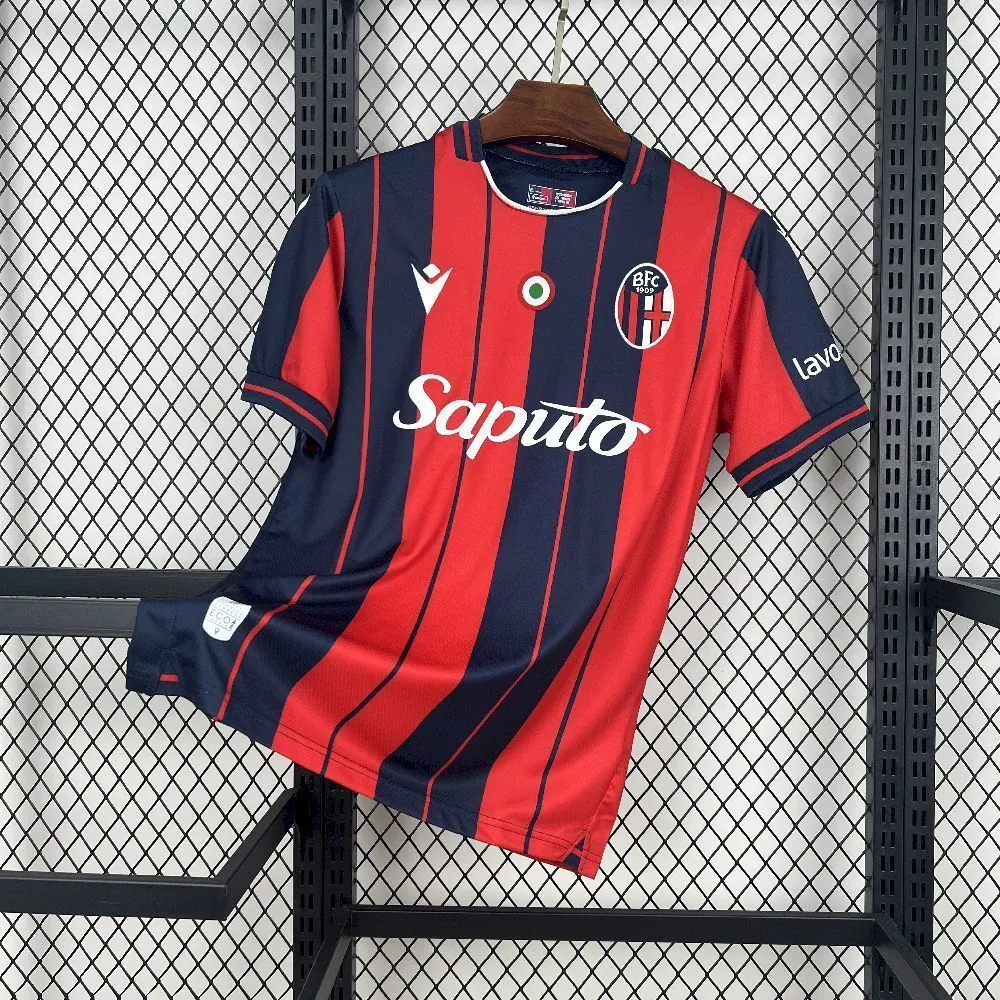 25-26 Bologna Home Kit Shirt Football Uniforms AAAAJersey Supplier Yupoo 6
