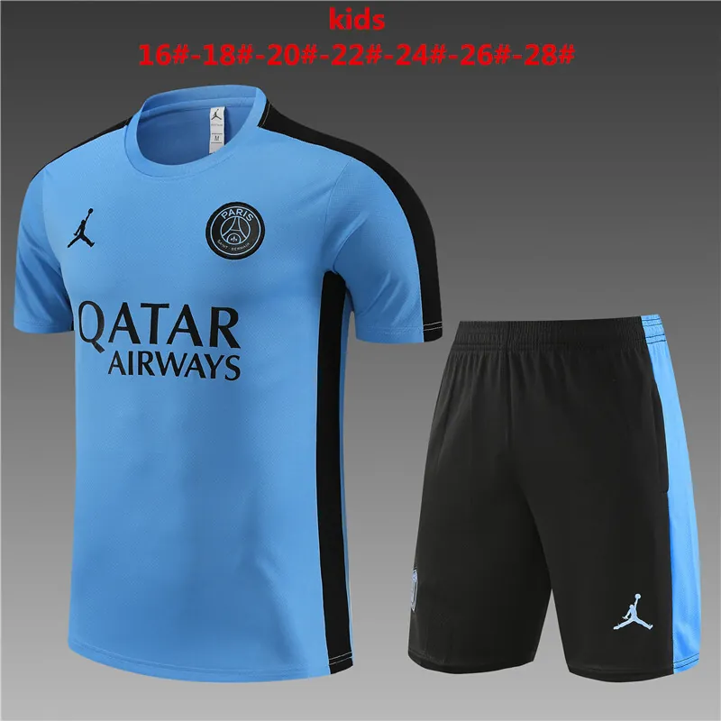 23-24 PSG Kids Training Soccer Jerseys Yupoo 1