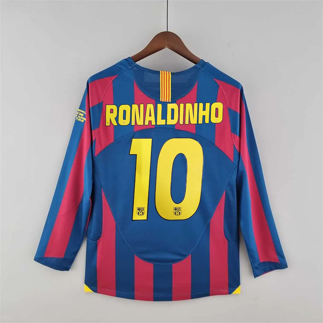 05-06 Barcelona home long sleeve 1