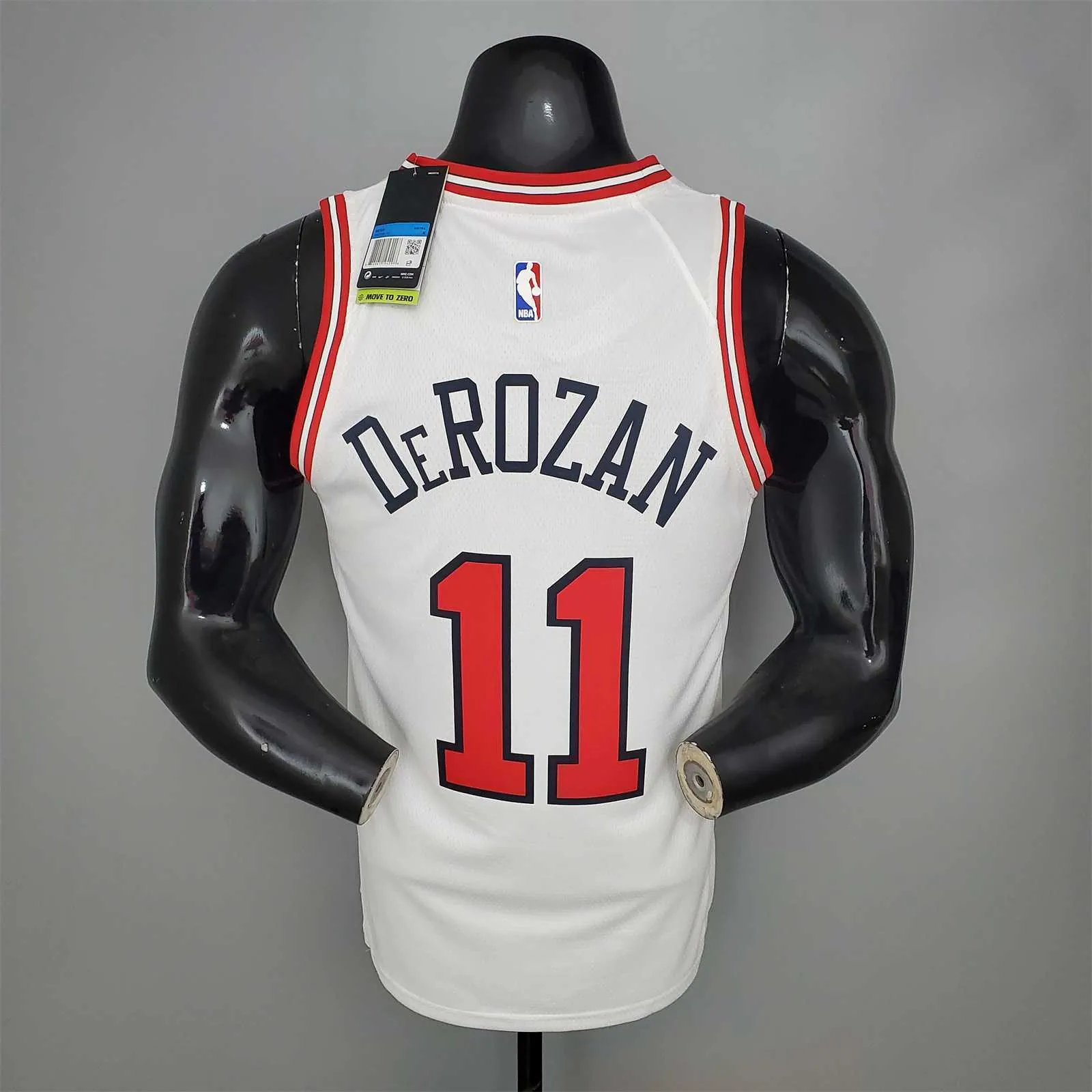DeROZAN#11 Chicago Bulls white 5