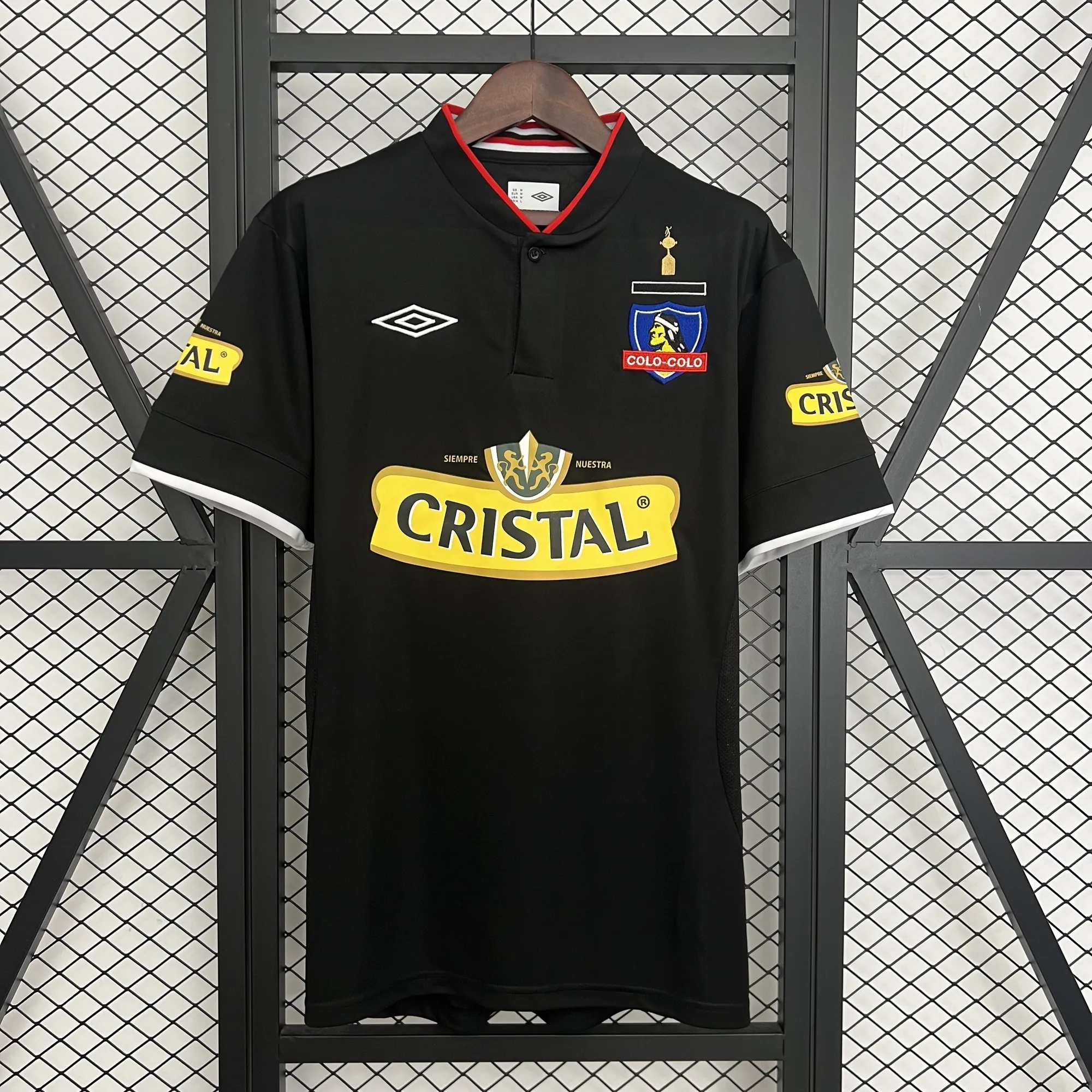 2013 Colo Colo Away Retro Kit Vintage black Shirt Football AAAAJersey Wholesale Yupoo 7