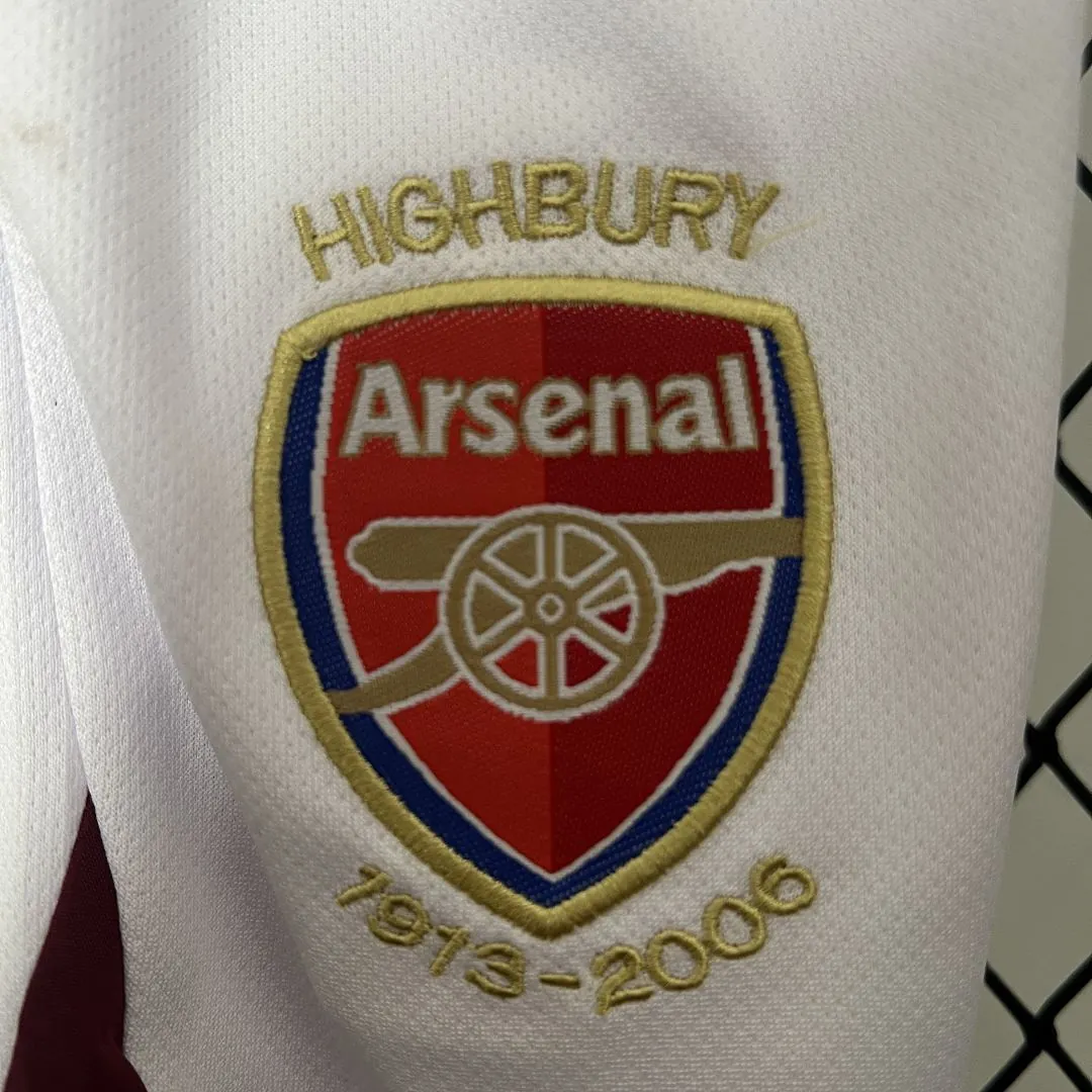05-06 Arsenal Home Retro Kids Kits Children Shirt Cheap Jerseys Yupoo 7