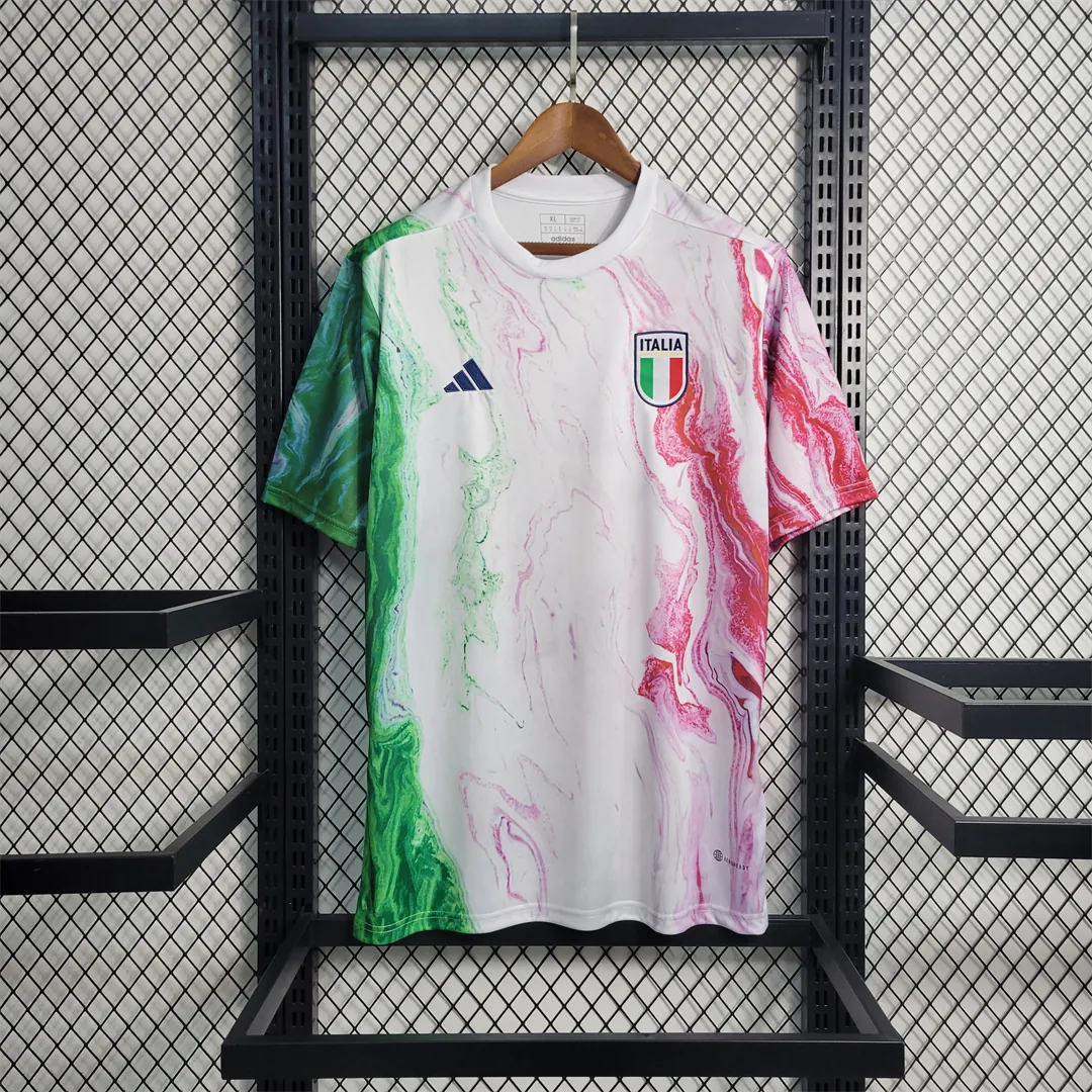 2023 Italy training uniform pink 9