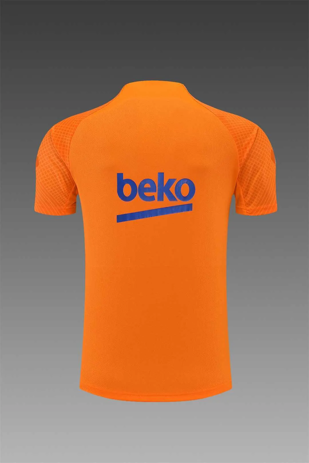 22-23 Barcelona training suit short sleeve kit orange 16