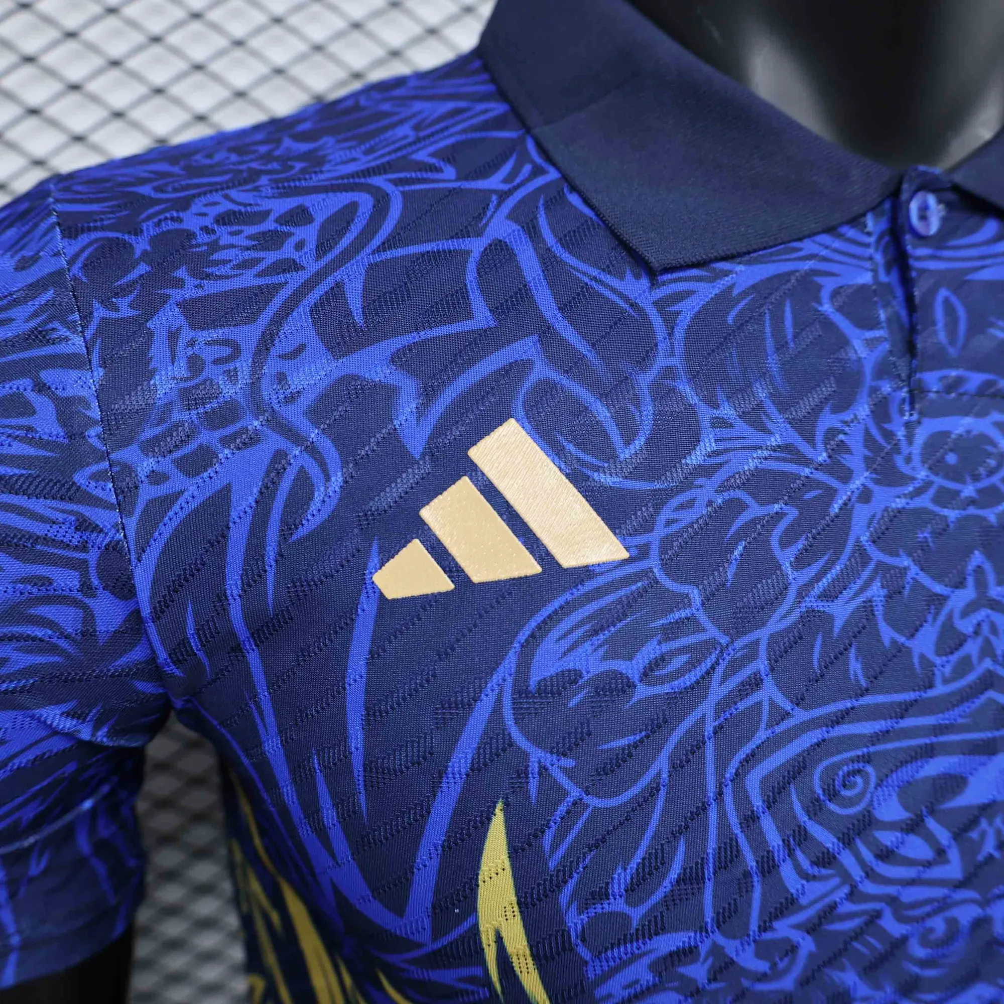 24-25 Real Madrid Dragon Special Edition Kit Blue Player Version Shirt Football AAAAJersey Supp 1