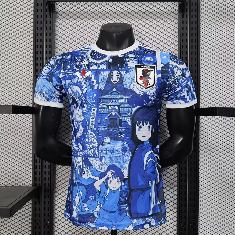 25-26 Japan x Spirited Away Special Edition Kit Player Version Shirt AAAAJersey Wholesale Yupoo 4