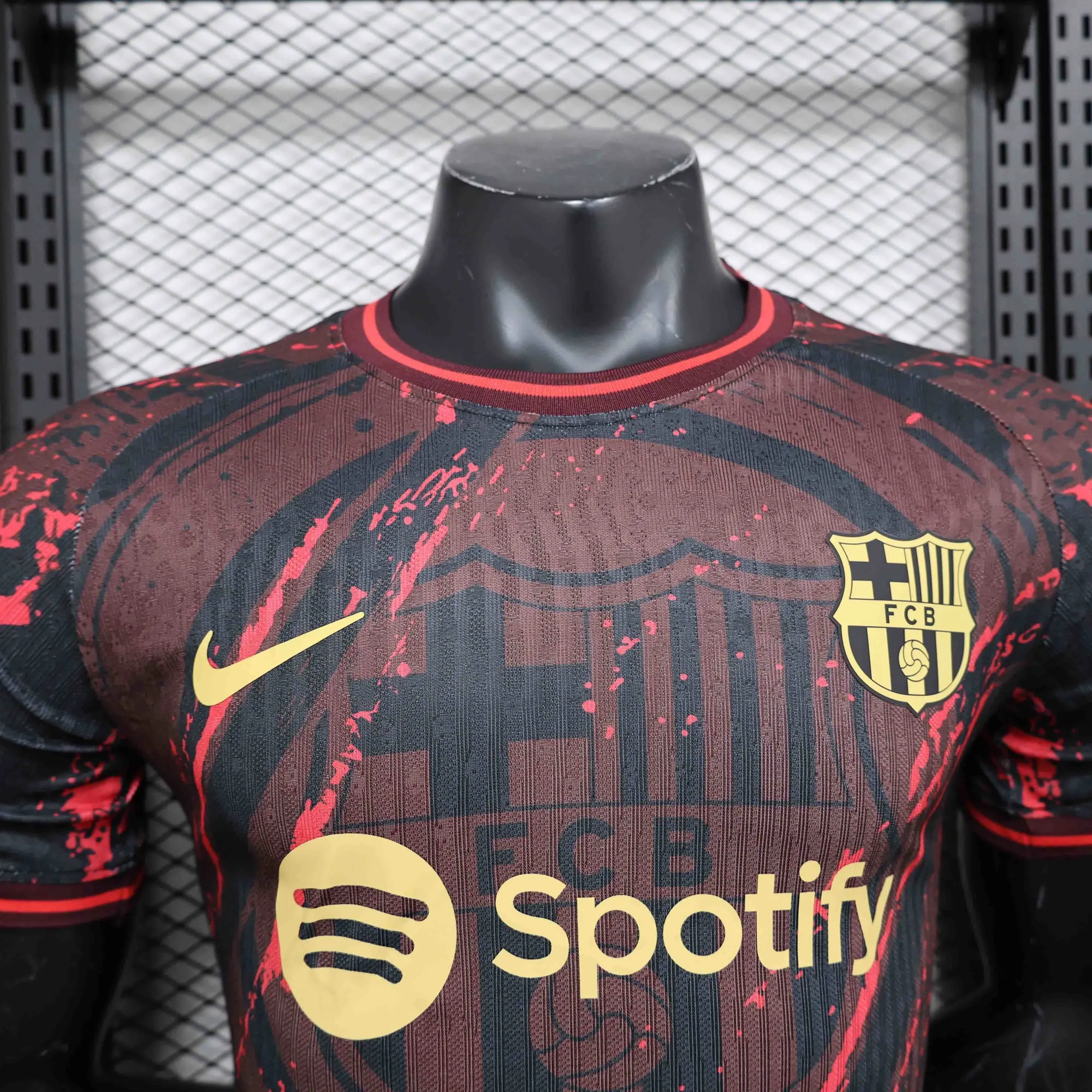 24-25 Barcelona Red Special Edition Player Version Shirt Soccer AAAAJersey Yupoo 1