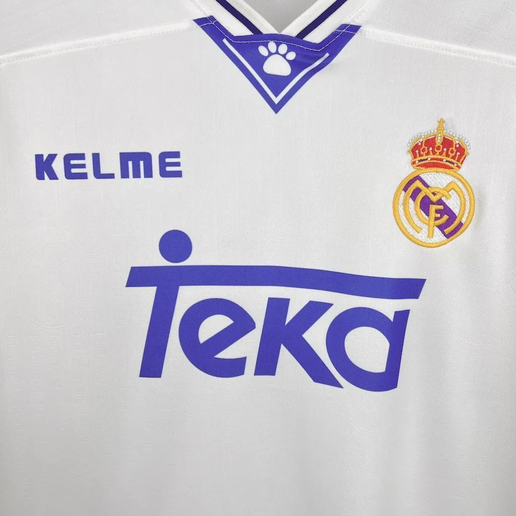96-97 Real Madrid Home Retro Kit Vintage Shirt AAAAJersey Supplier Yupoo 5