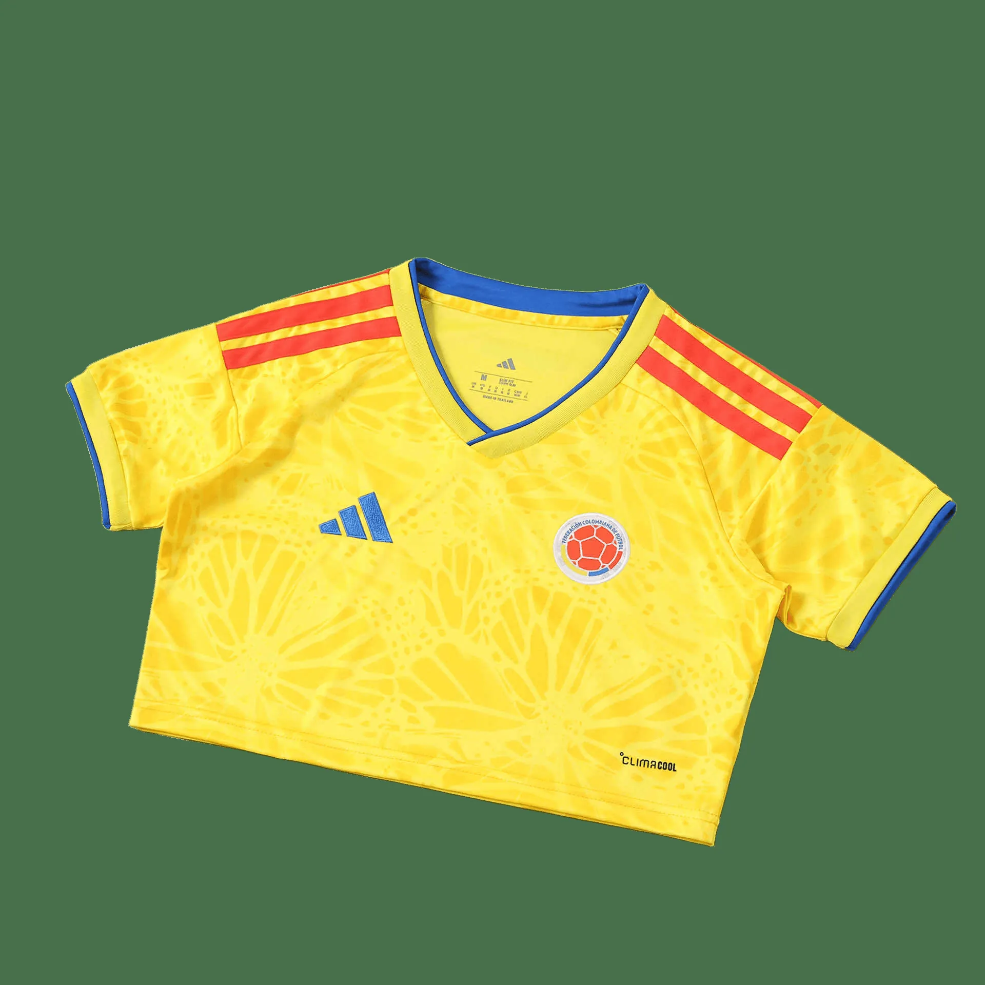 2026 FIFA World Cup Colombia Women Home Cropped Jersey AAAAJersey Supply Yupoo 7