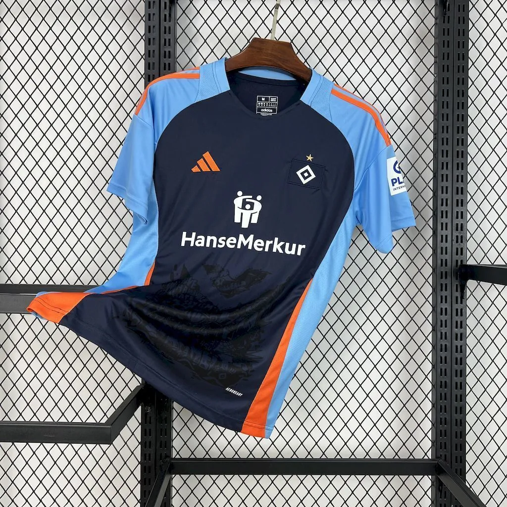24-25 Hamburger SV Training Shirt Soccer Uniform AAAAJersey Yupoo 6