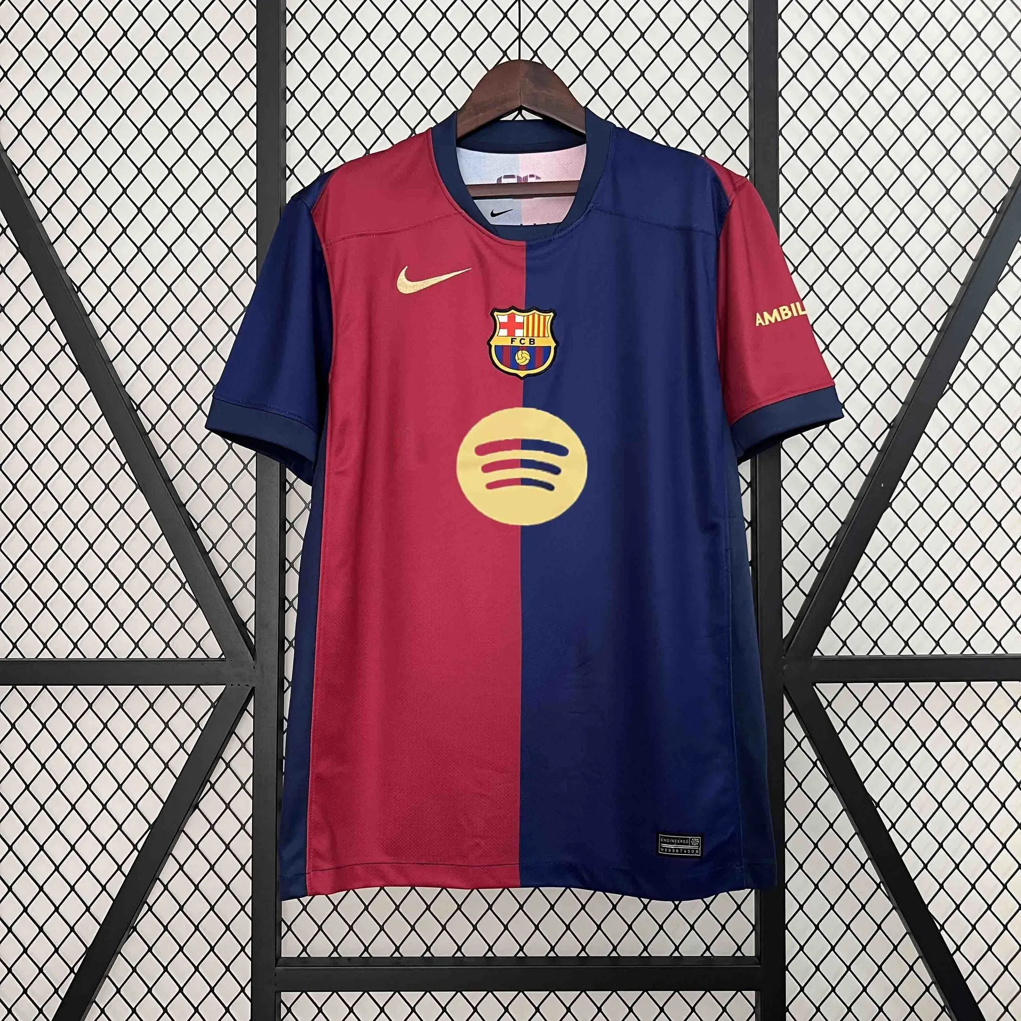 24-25 Barcelona Home Kit Football AAAAJersey Supplier 6