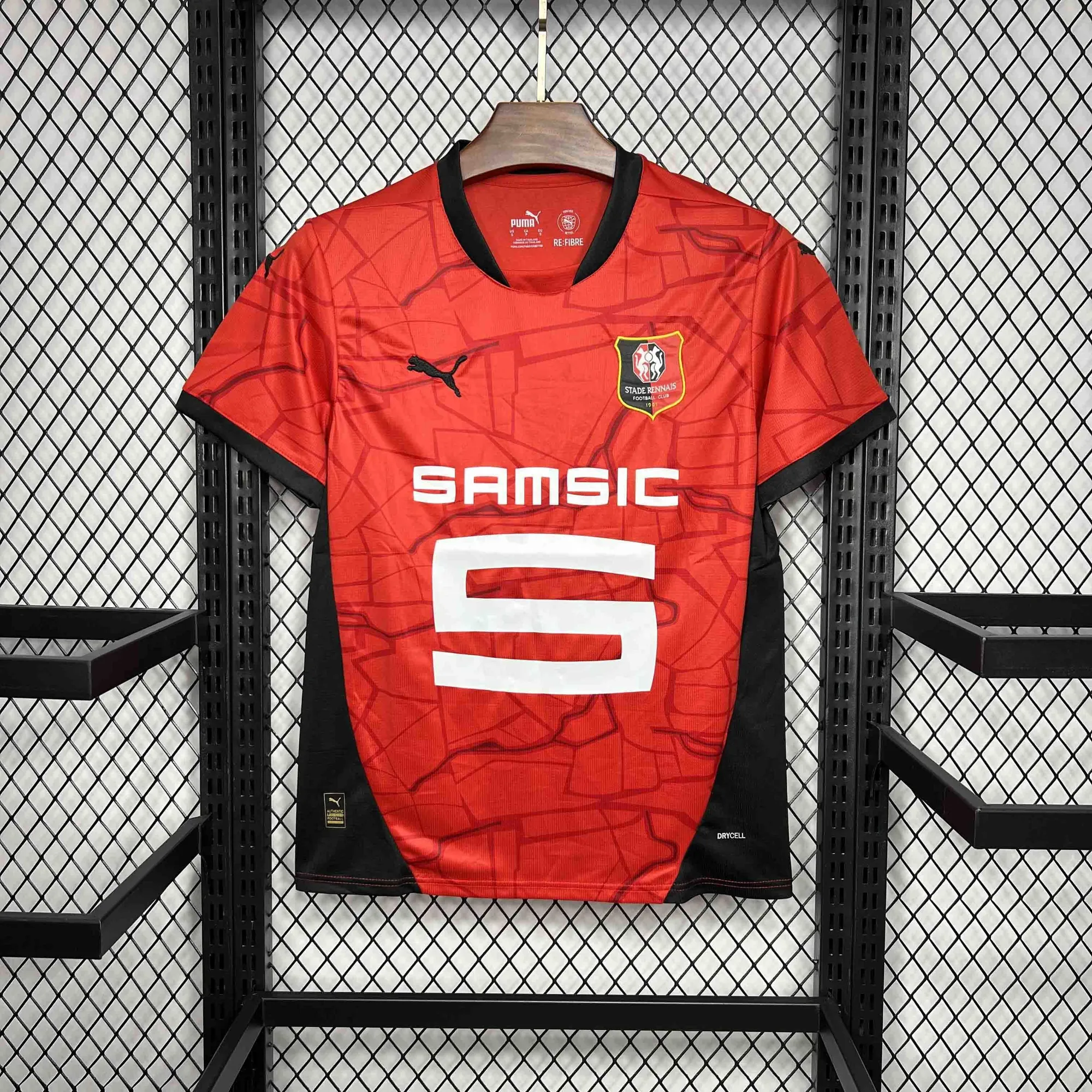 24-25 Rennais Home Kit Football Uniform AAAAJersey Supplier Yupoo 8