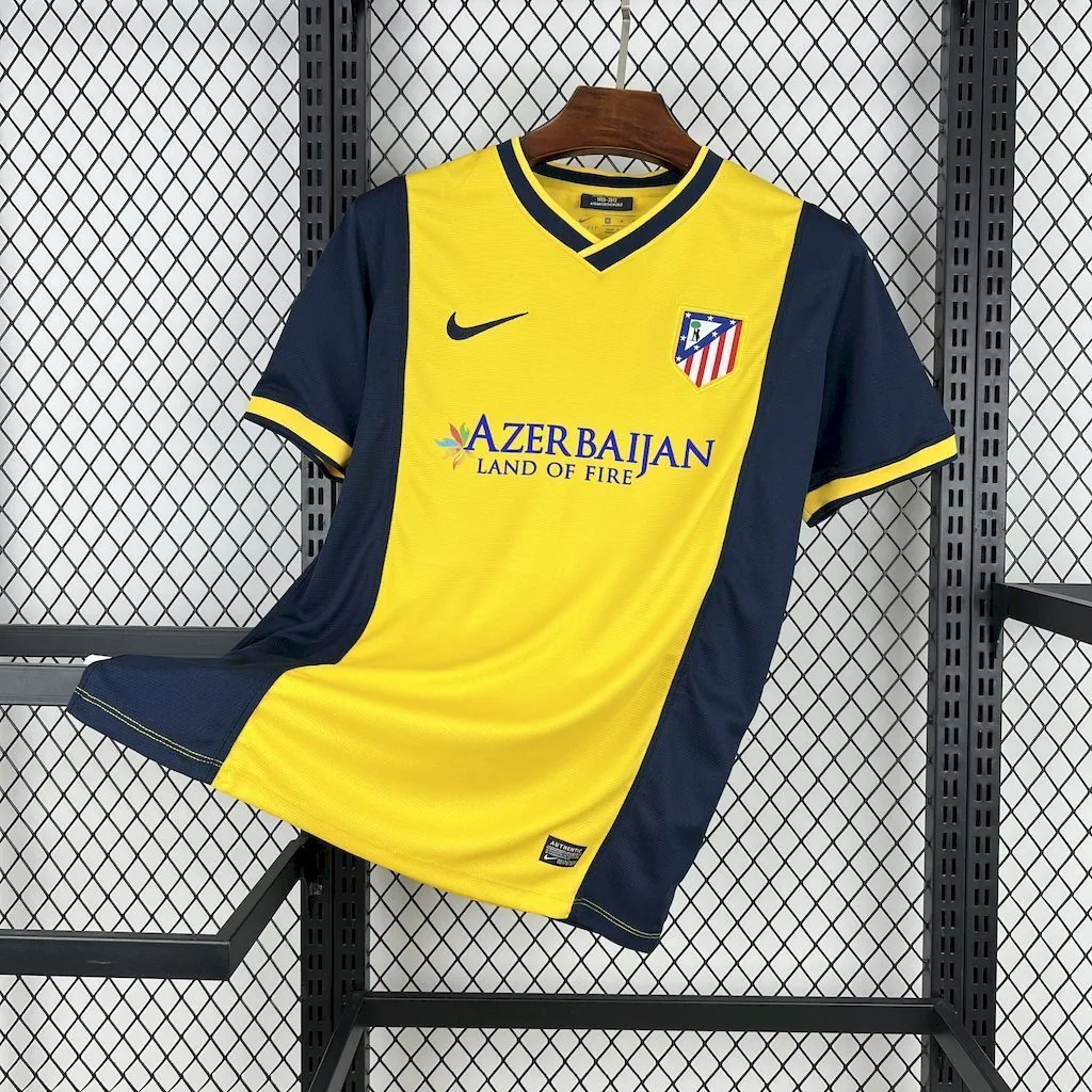 13-14 Atletico Madrid Away Retro Kit Vintage Shirt AAAAJersey Supply Yupoo 5