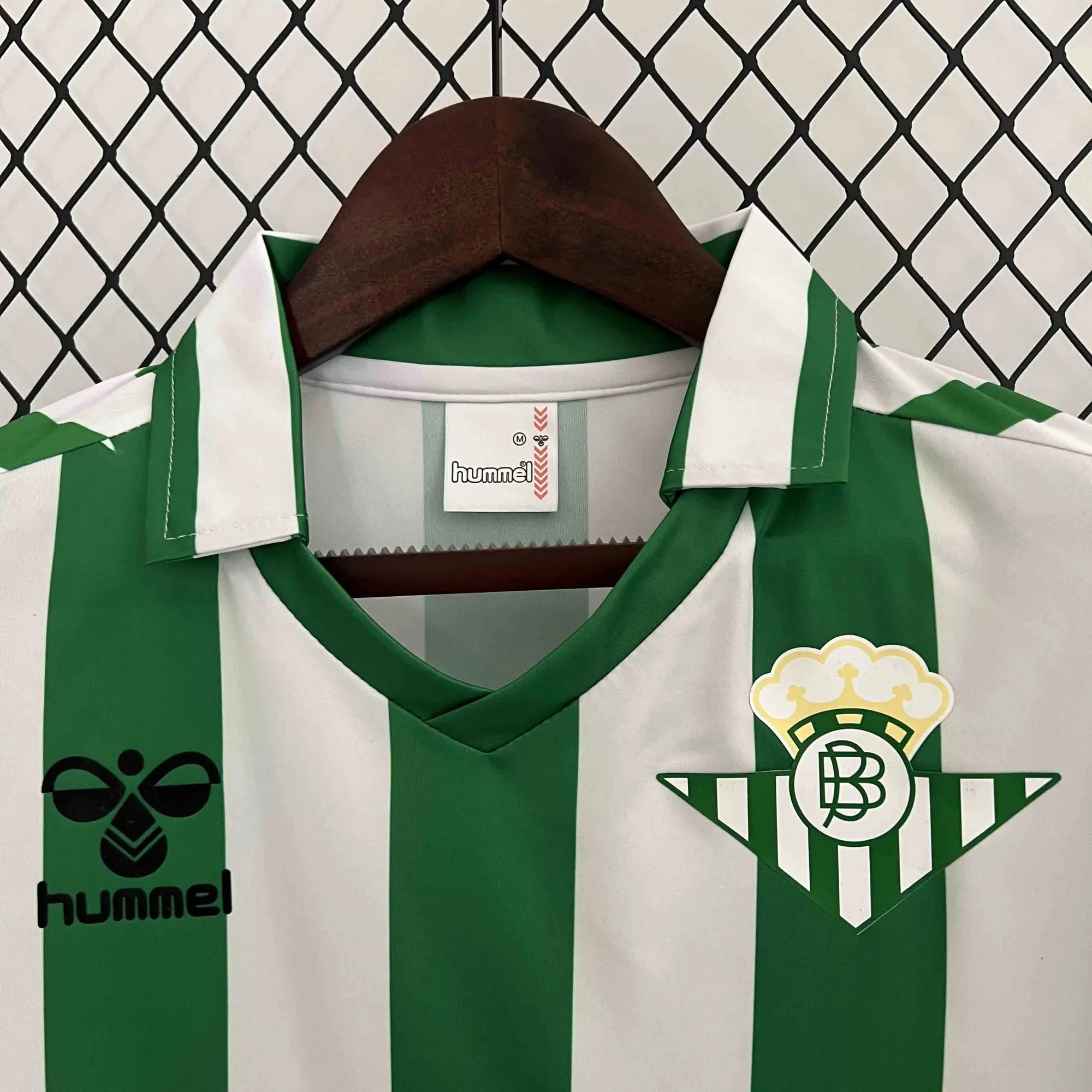 88-89 Retro Betis Home S-XXL Best Soccer Jersey 1