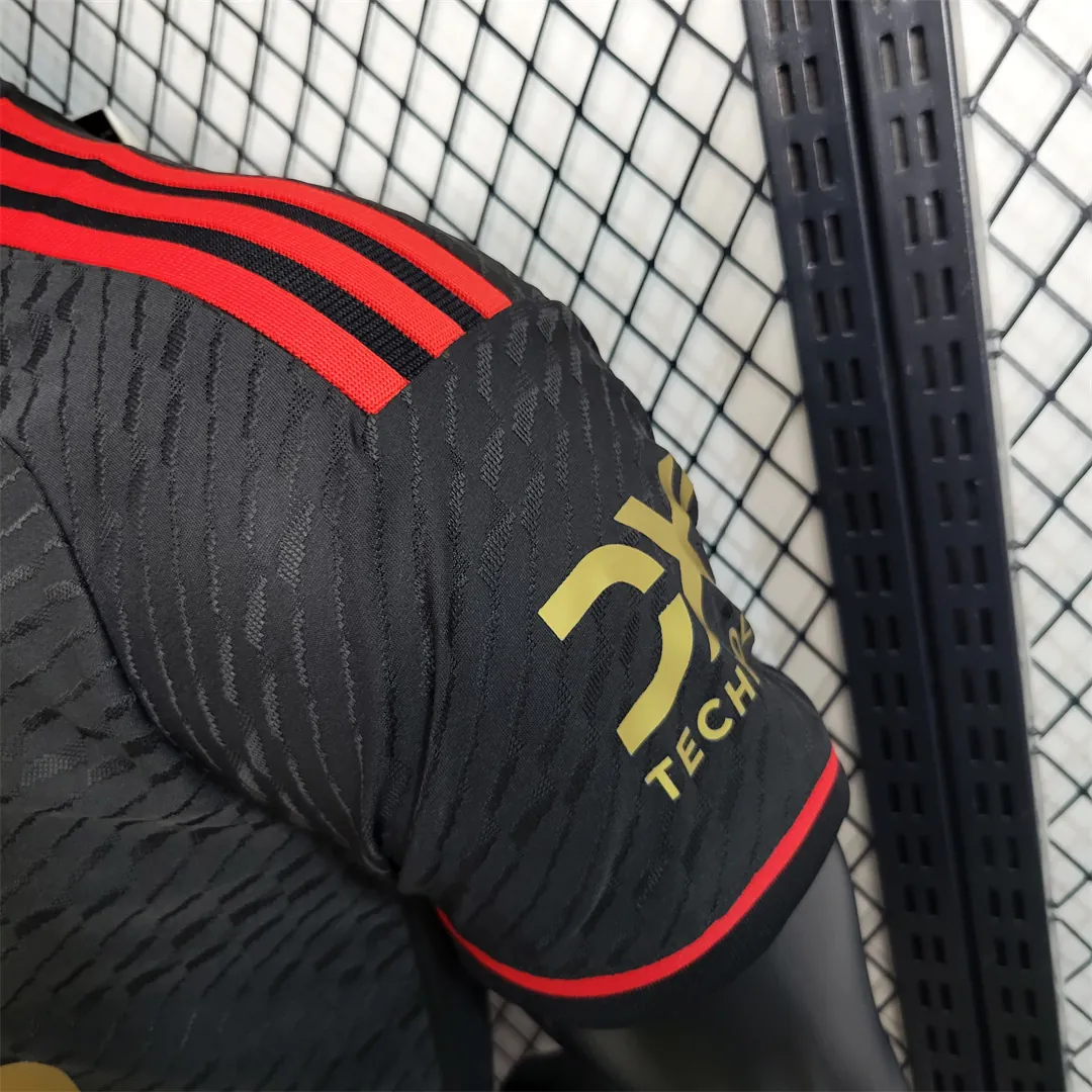 23-24 Manchester United Black Special Edition Player Version Size S-XXL 4