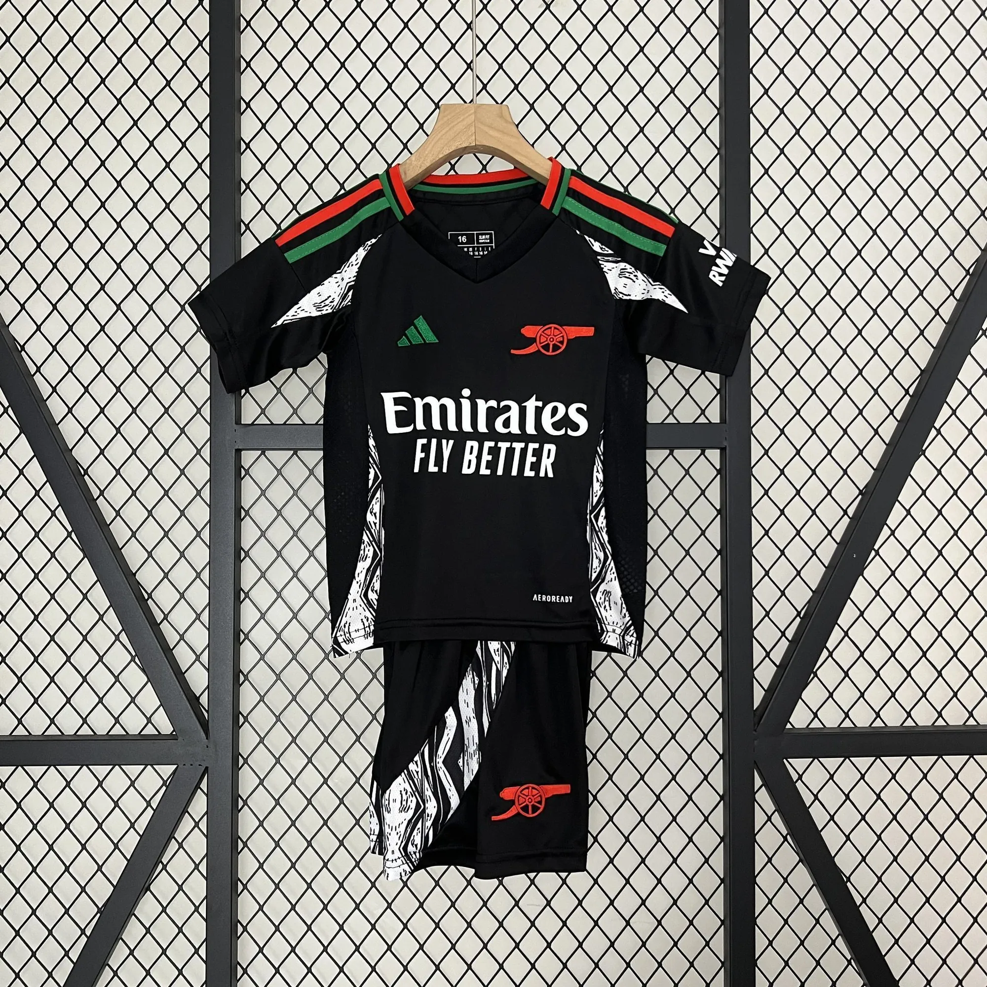 24-25 Arsenal Away Kid Kits Youth Apparels AAAAJersey Wholesale Yupoo 12