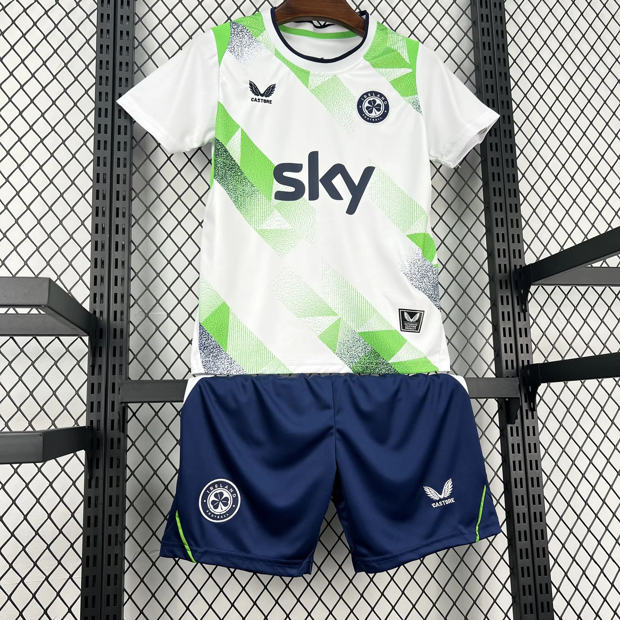 2026 World Cup Ireland Away Kids Kit Football Youth Apparels AAAAJersey Supply Yupoo 7 3