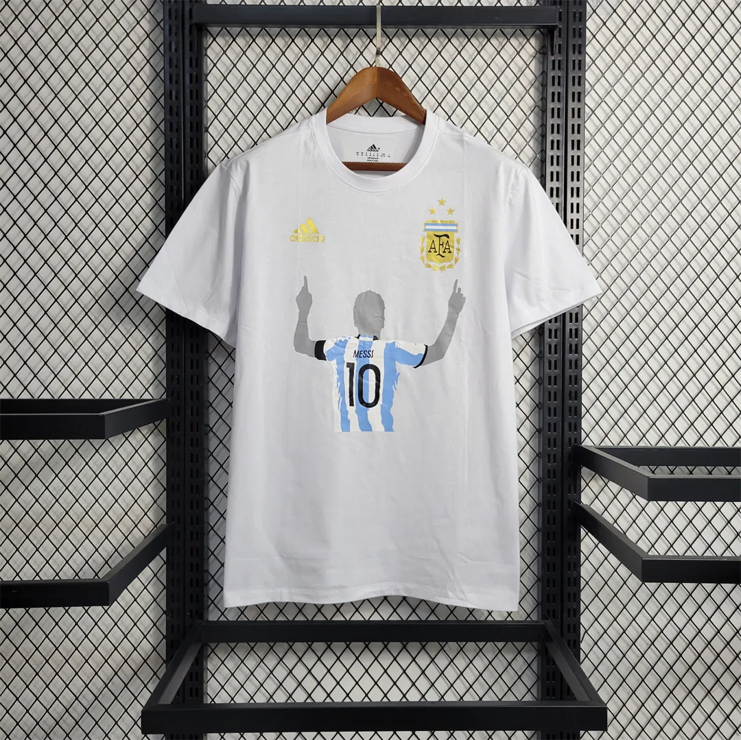 2023 Argentina white casual shirt-1 7