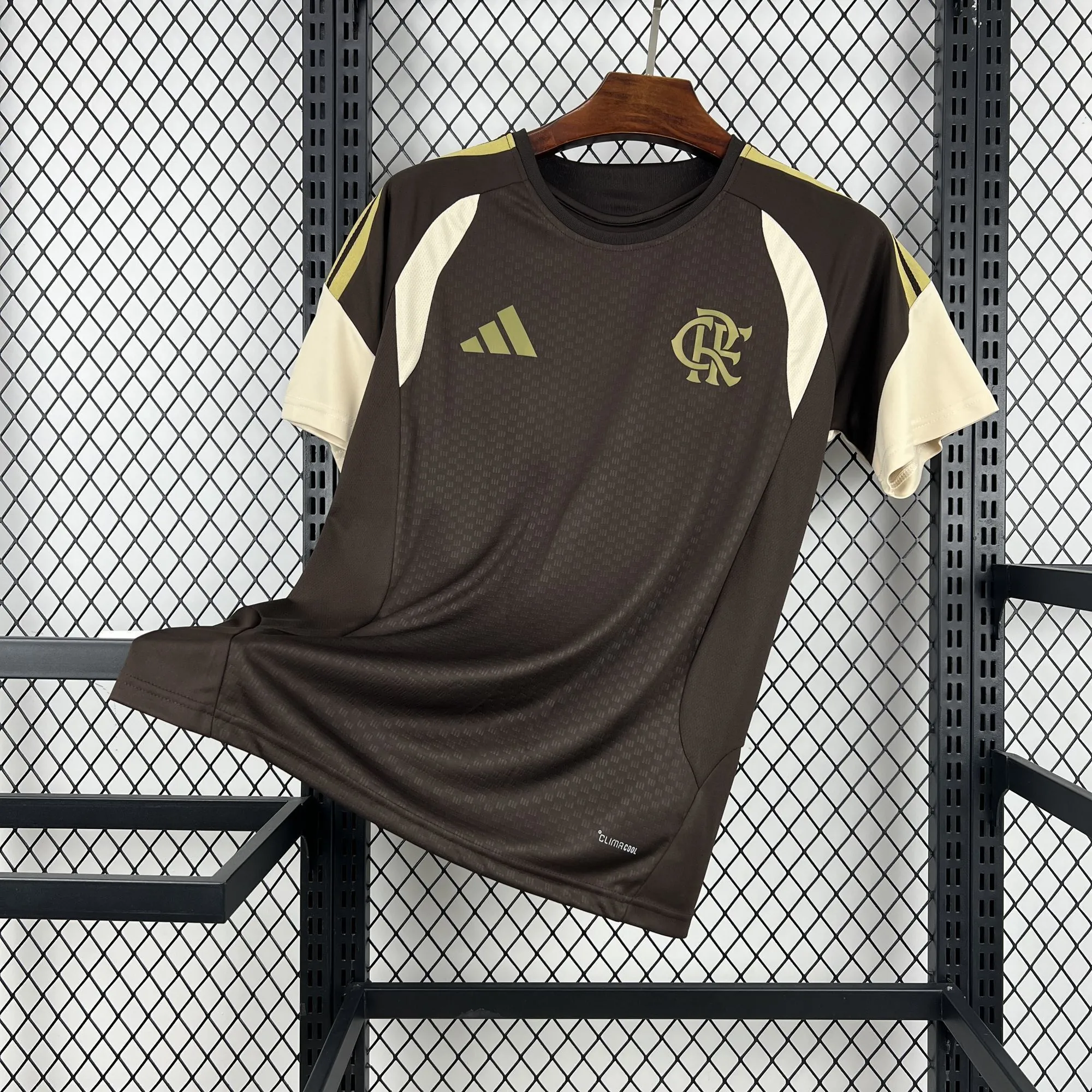 25-26 Flamengo Pre-Match Football T-Shirt AAAAJersey Supply Yupoo 6