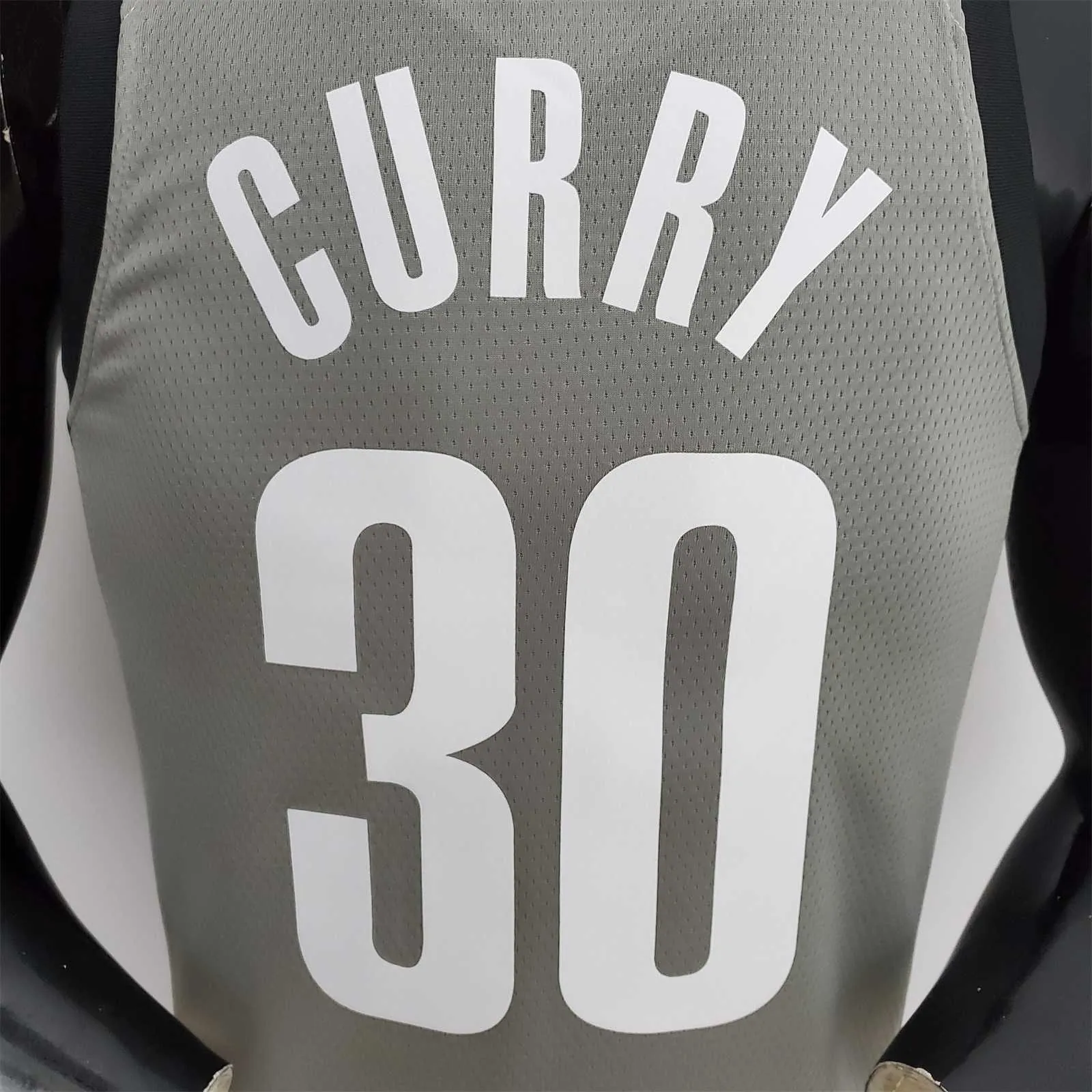 Nets Curry #30 Flyer Grey NBA Jersey 1