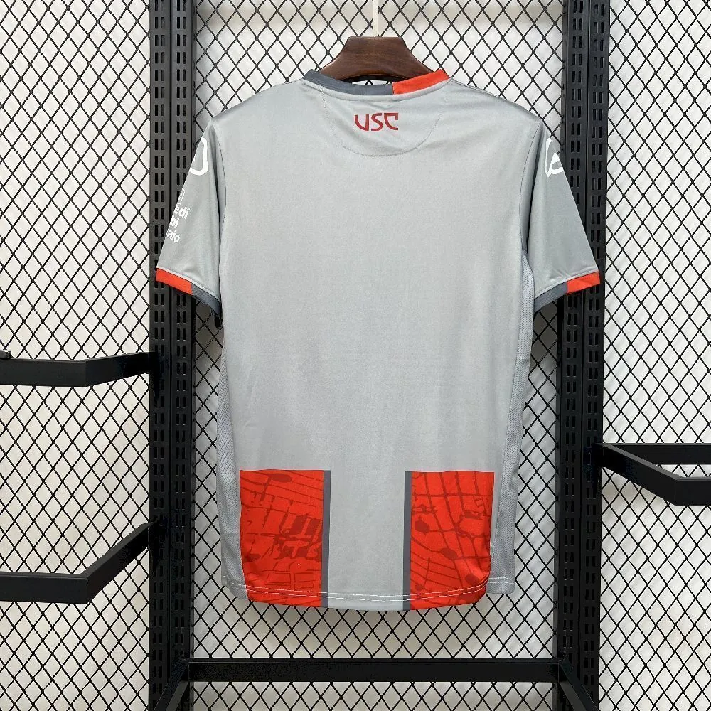 25-26 Cremonese Home Kit Shirt Football Uniform AAAAJersey Supply Yupoo 3