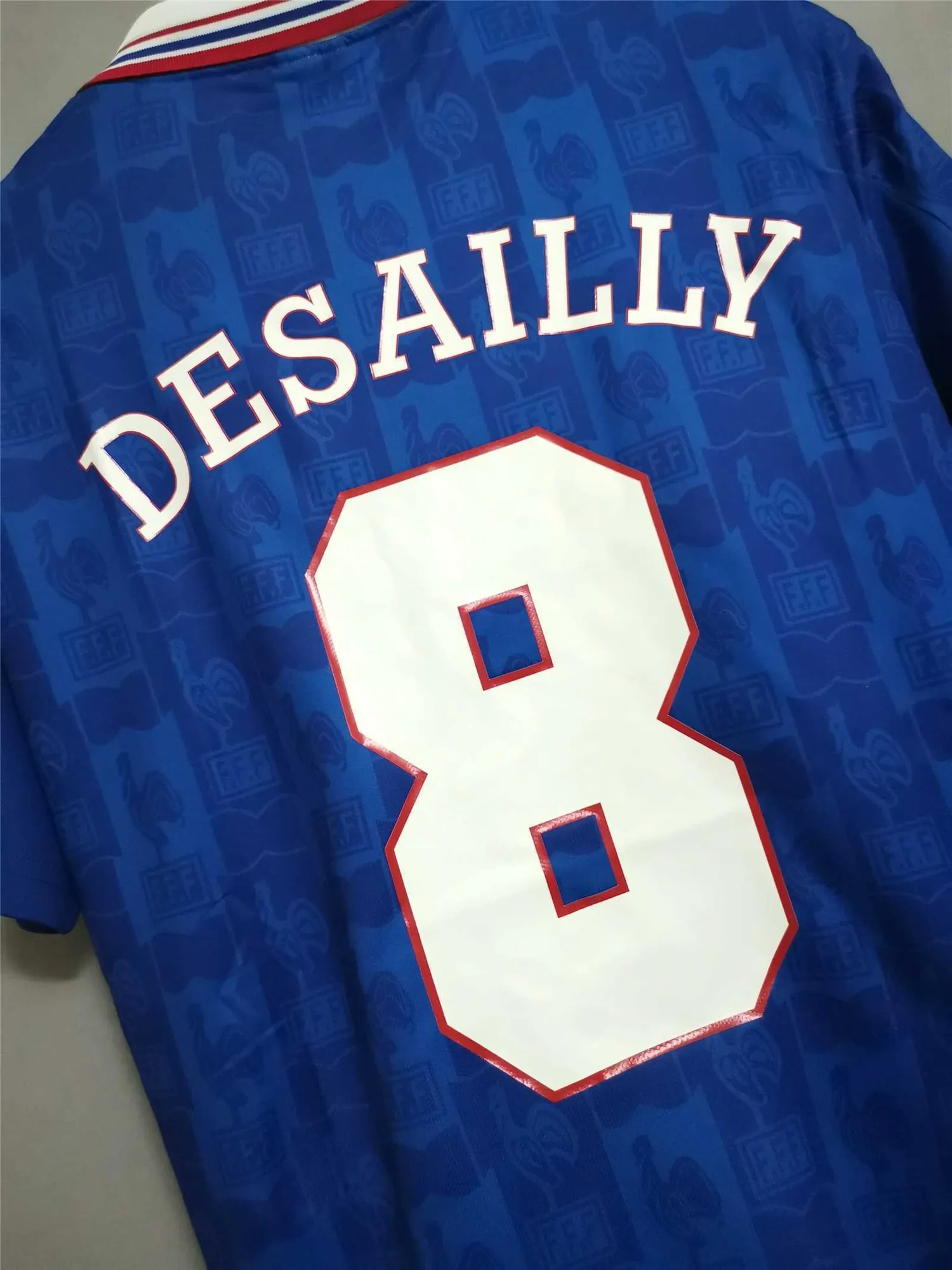 1996 France home blue 10