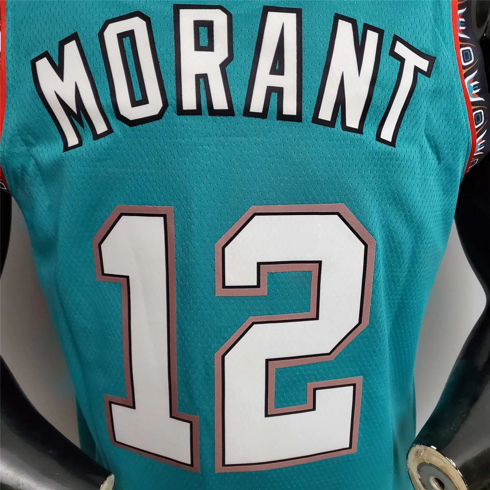 Morant #12 Memphis Grizzlies green 1