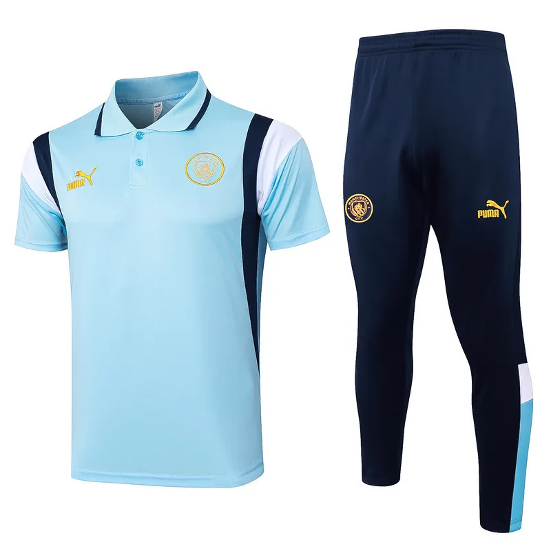 23-24 Manchester City Blue Polo Suits Jerseys World Yupoo 3