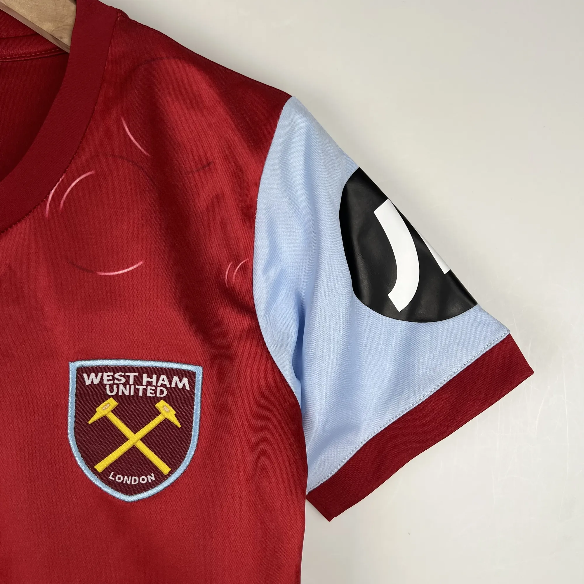 23-24 Kids West Ham United Home Size 16-28 Soccer Jersey 3
