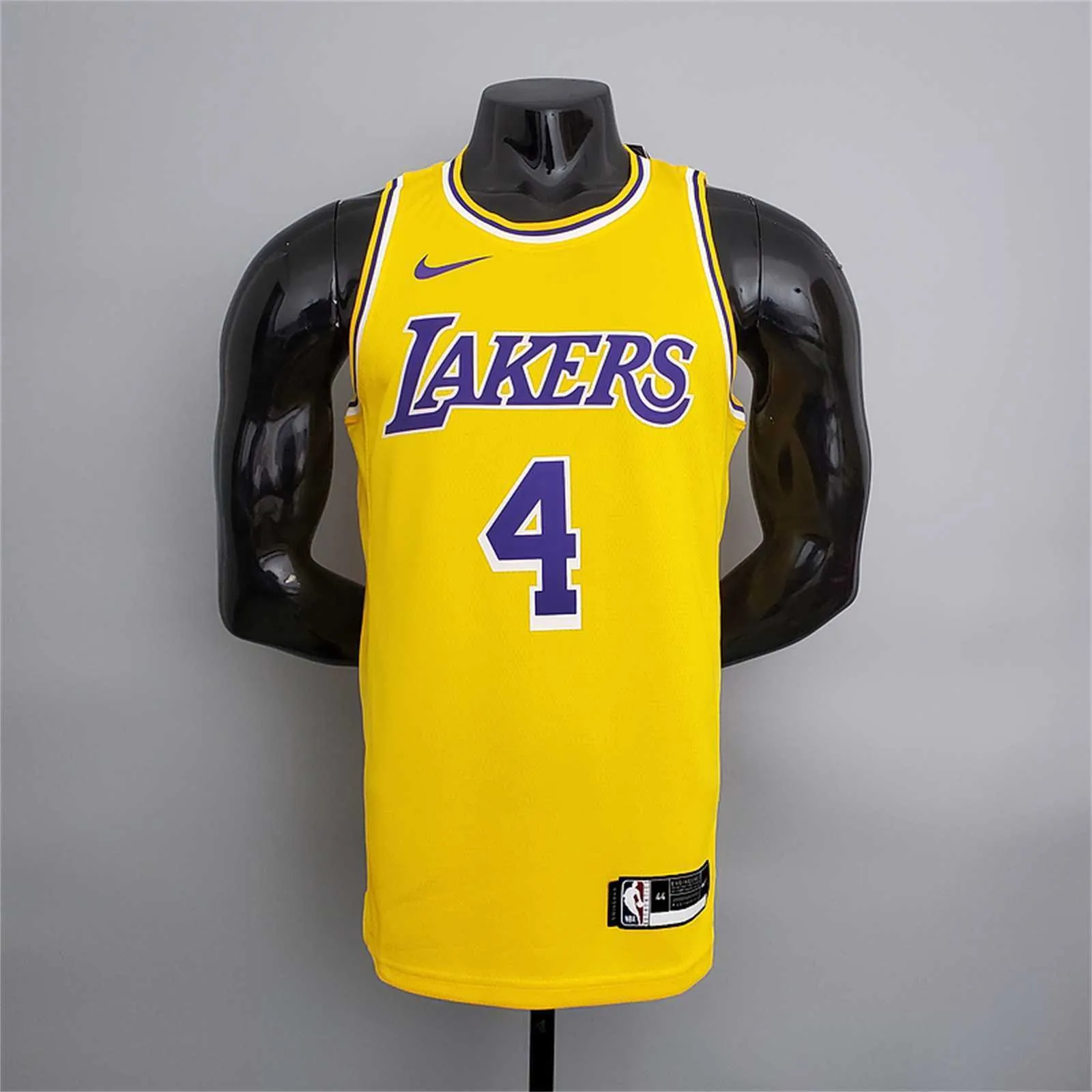 Lakers Rondo#4 Crew Neck Yellow 8