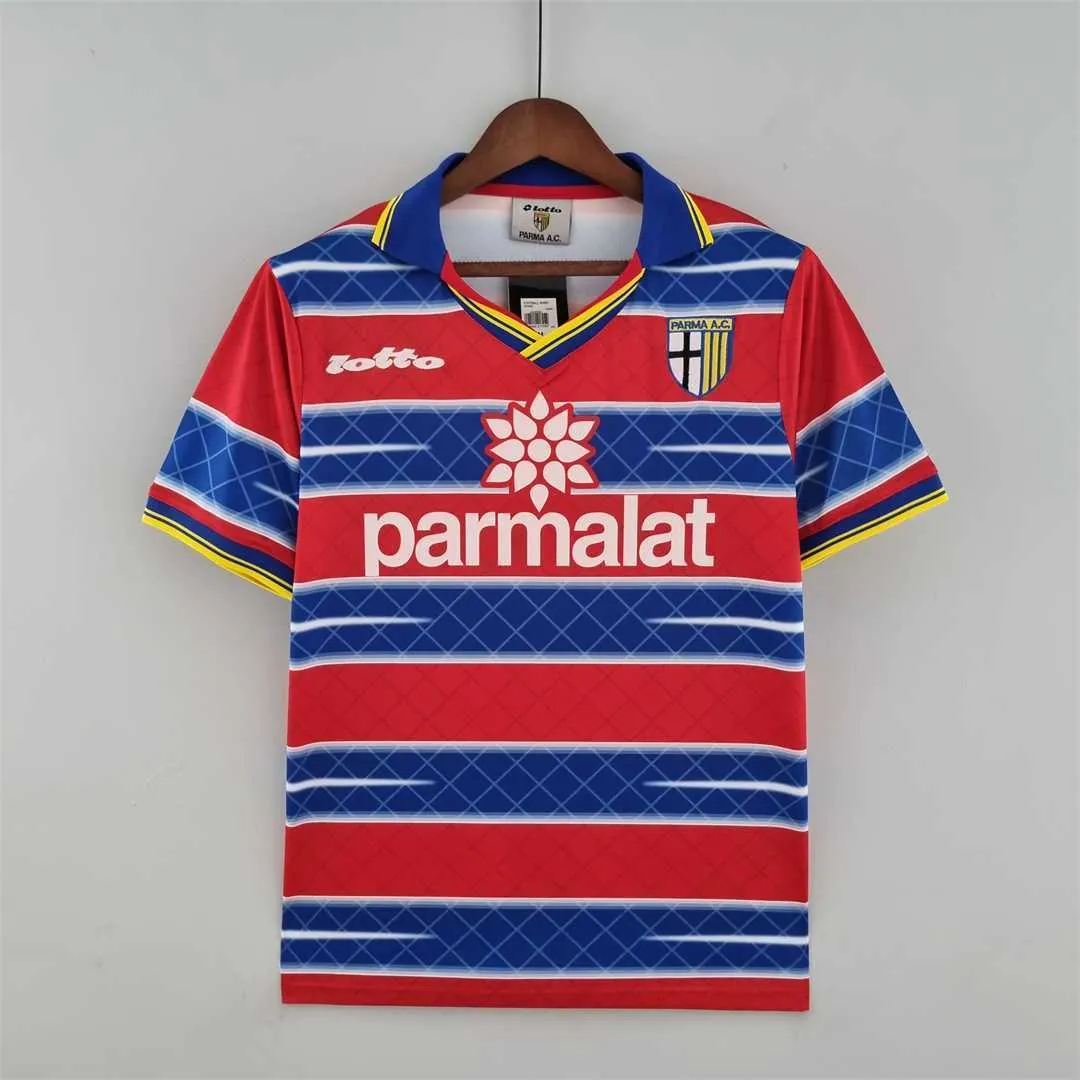 98-99 Parma away Cheap Football Kit 9