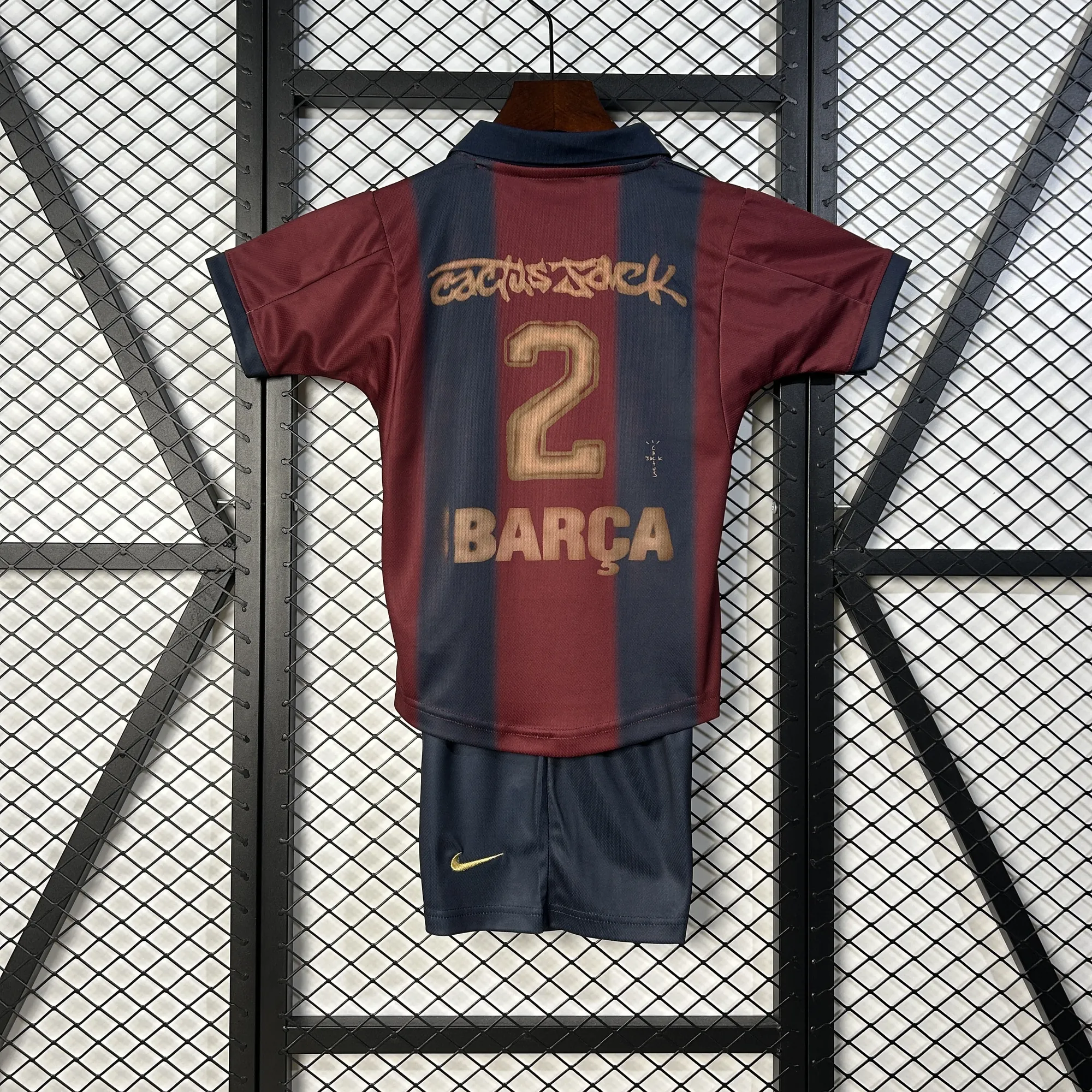 25-26 kids Barcelona Special Edition Kits Youth Apparels AAAAJersey Dropship Yupoo-1 1