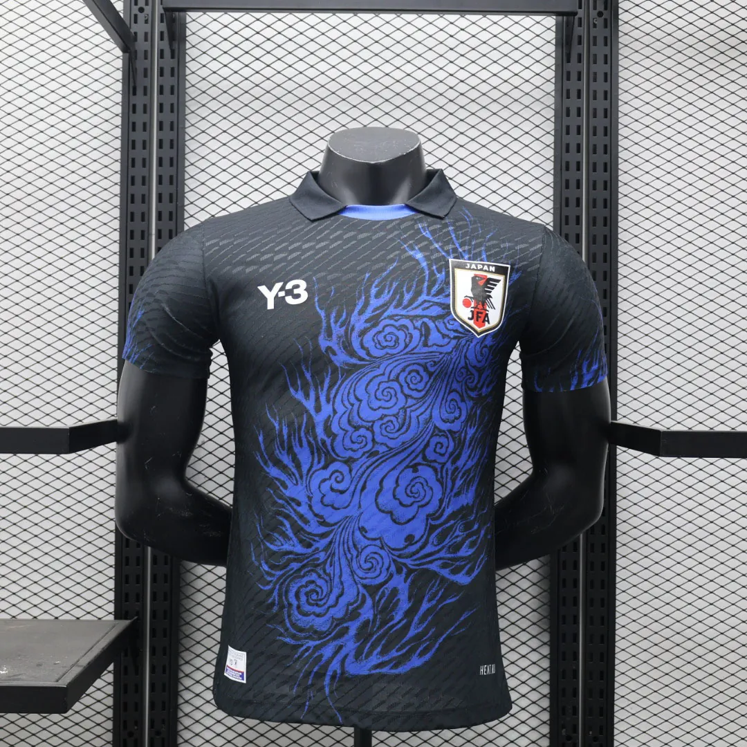 2024 Japan Y3 Special Edition Blue Clouds Player Version Shirt Sport AAAAJersey Yupoo 3