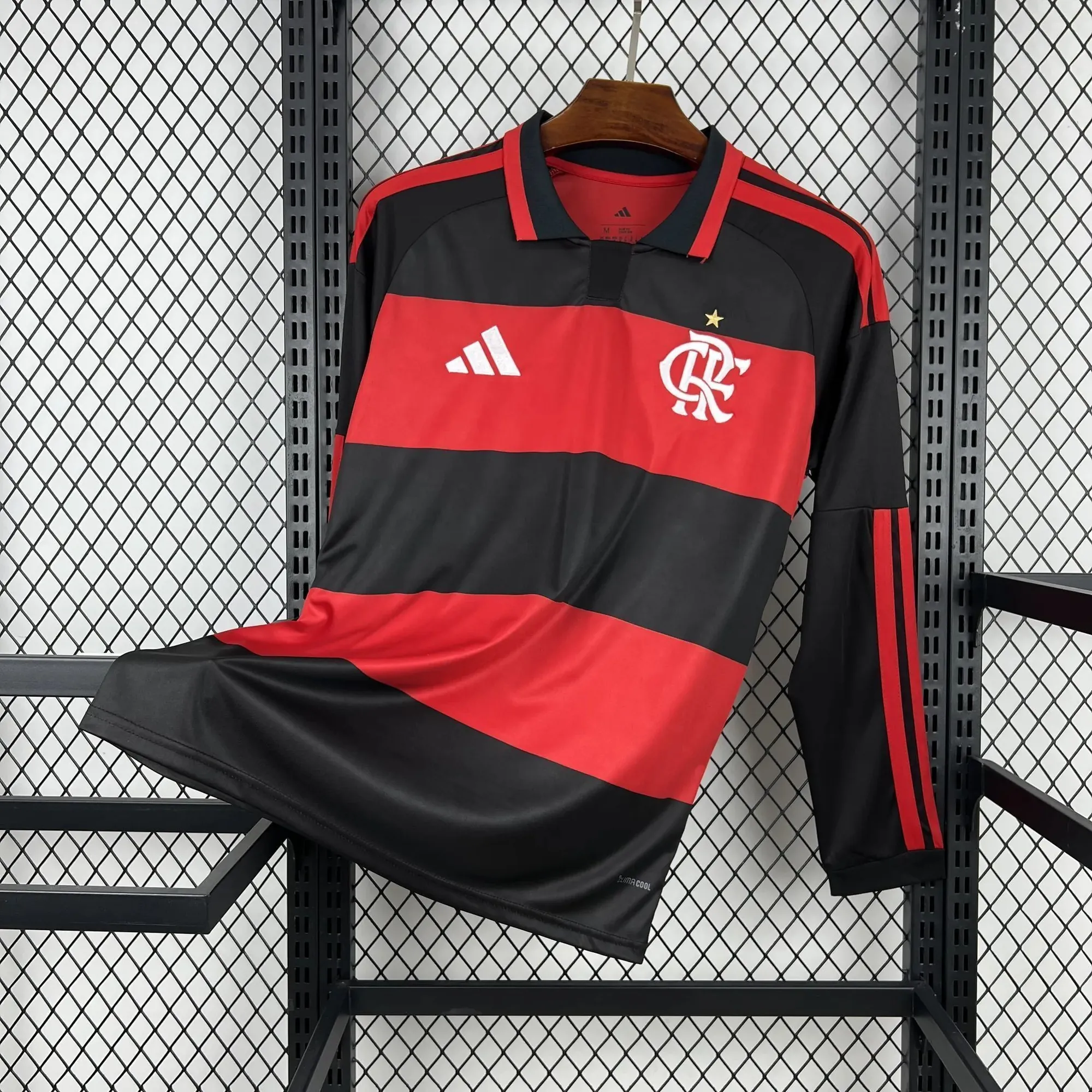 2026-27 Flamengo Home Long Sleeve Soccer Shirt 6