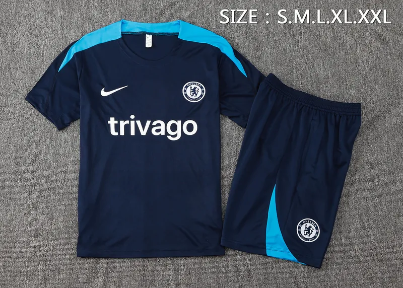 24-25 Chelsea Training Soccer Jerseys Football Shirts 1