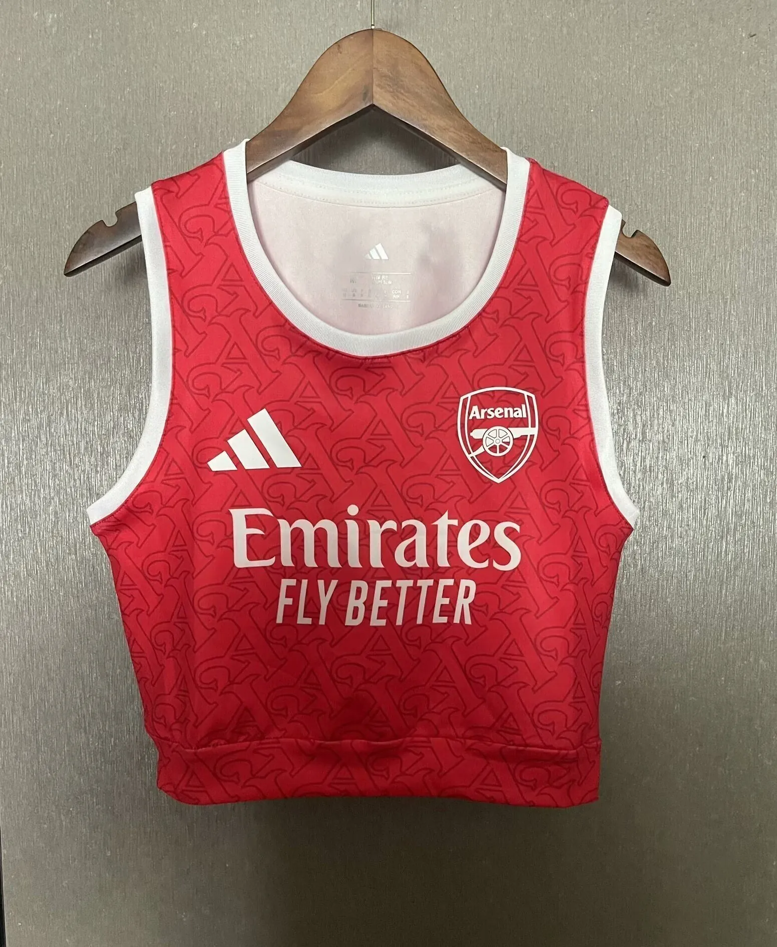 25-26 Arsenal Home Women Yoga Vest Football Sino Kit AAAAJersey Supply Yupoo 2