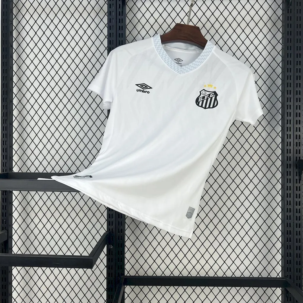 25-26 Santos Home Women Shirt Lady Uniform AAAAJersey Yupoo 6