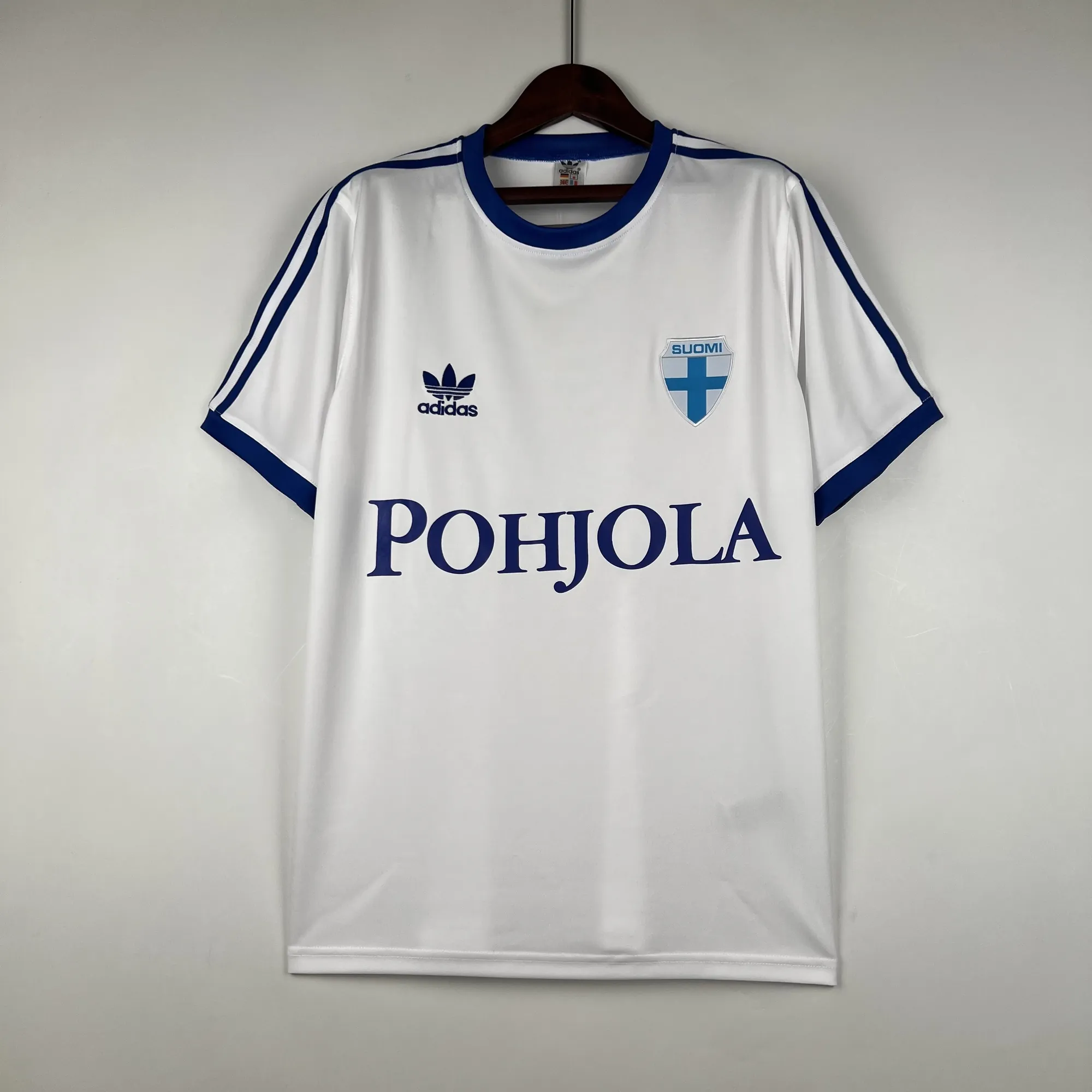 1982 Finland Home S-XXL football t-shirt 8